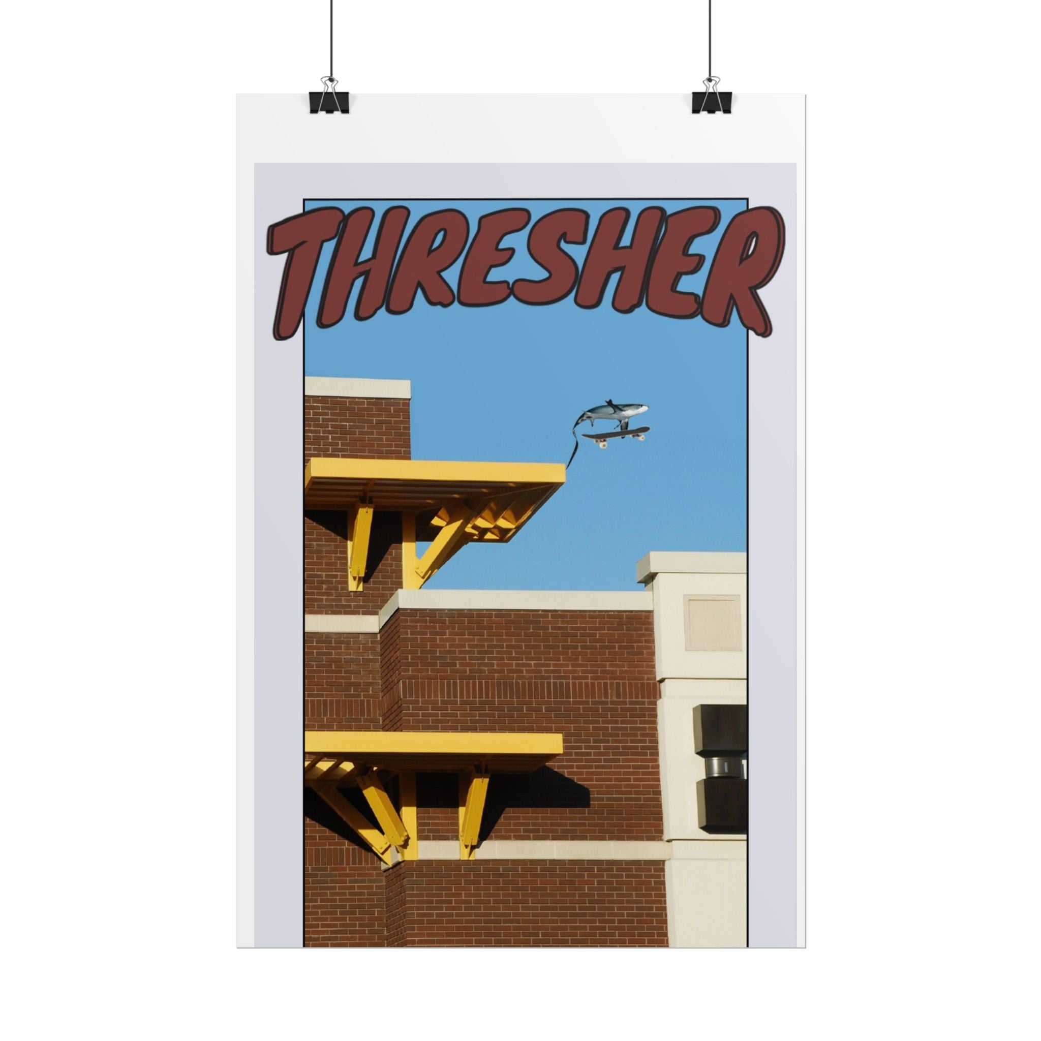 Rolled Poster — 'Thresher' Urban Architecture Print