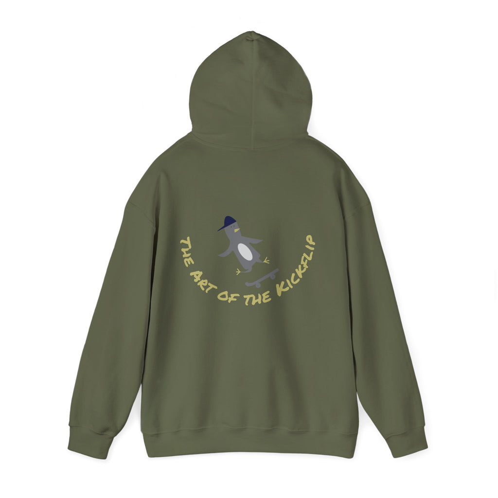 Penguin Kick-Flipping Hoodie
