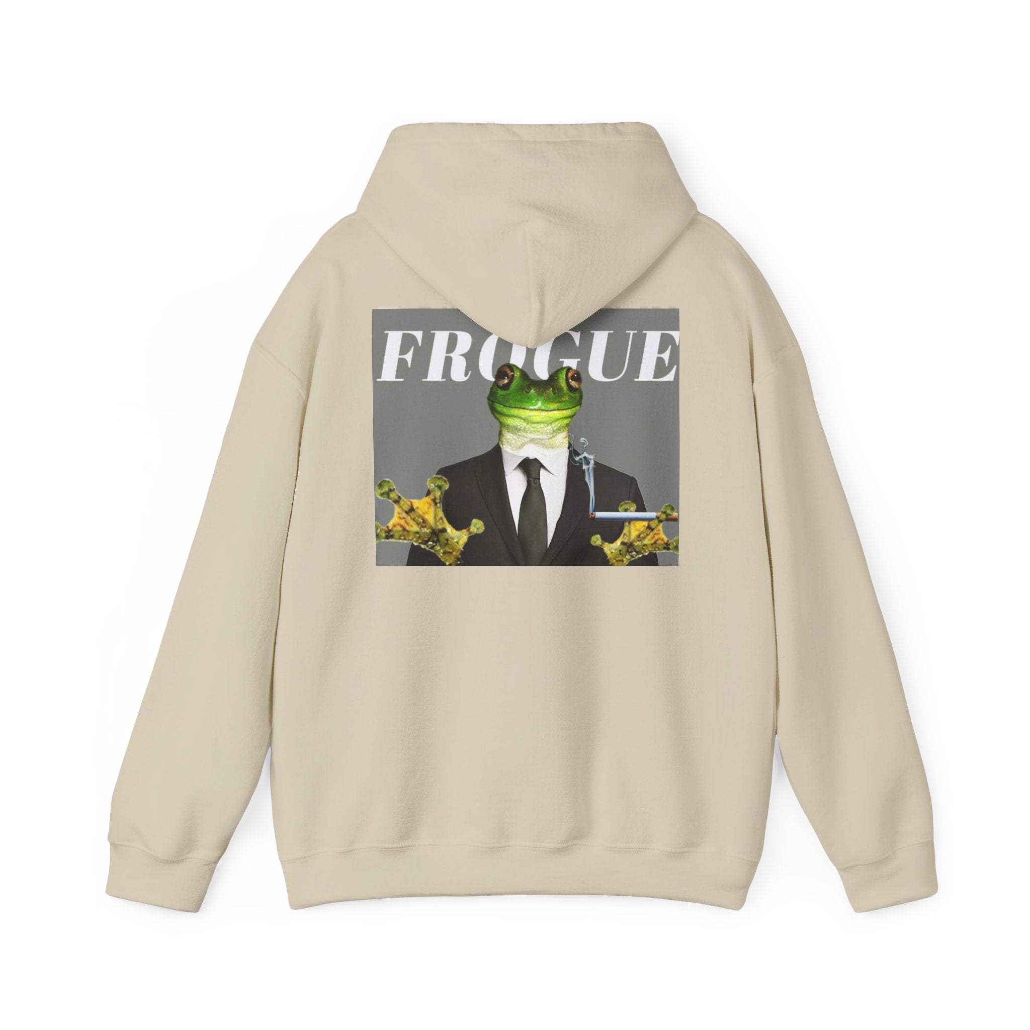 'FROGUE' Suit Frog Graphic Hoodie