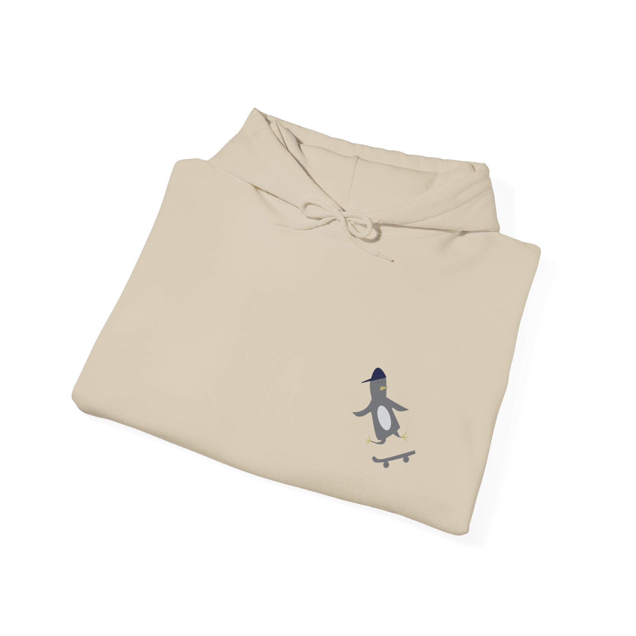Penguin Kick-Flipping Hoodie