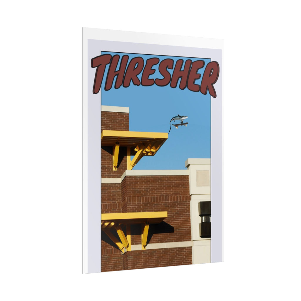 Rolled Poster — 'Thresher' Urban Architecture Print