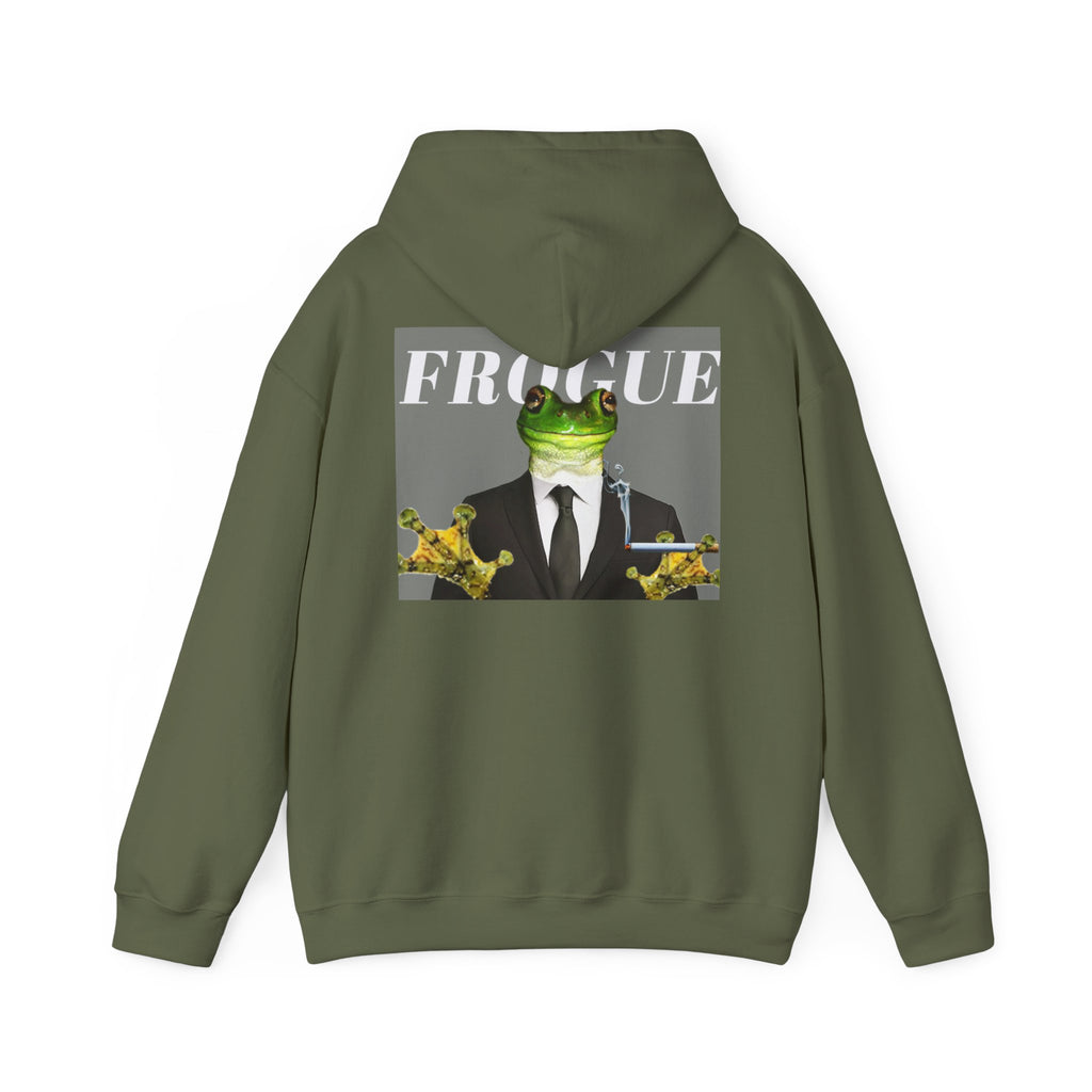 'FROGUE' Suit Frog Graphic Hoodie