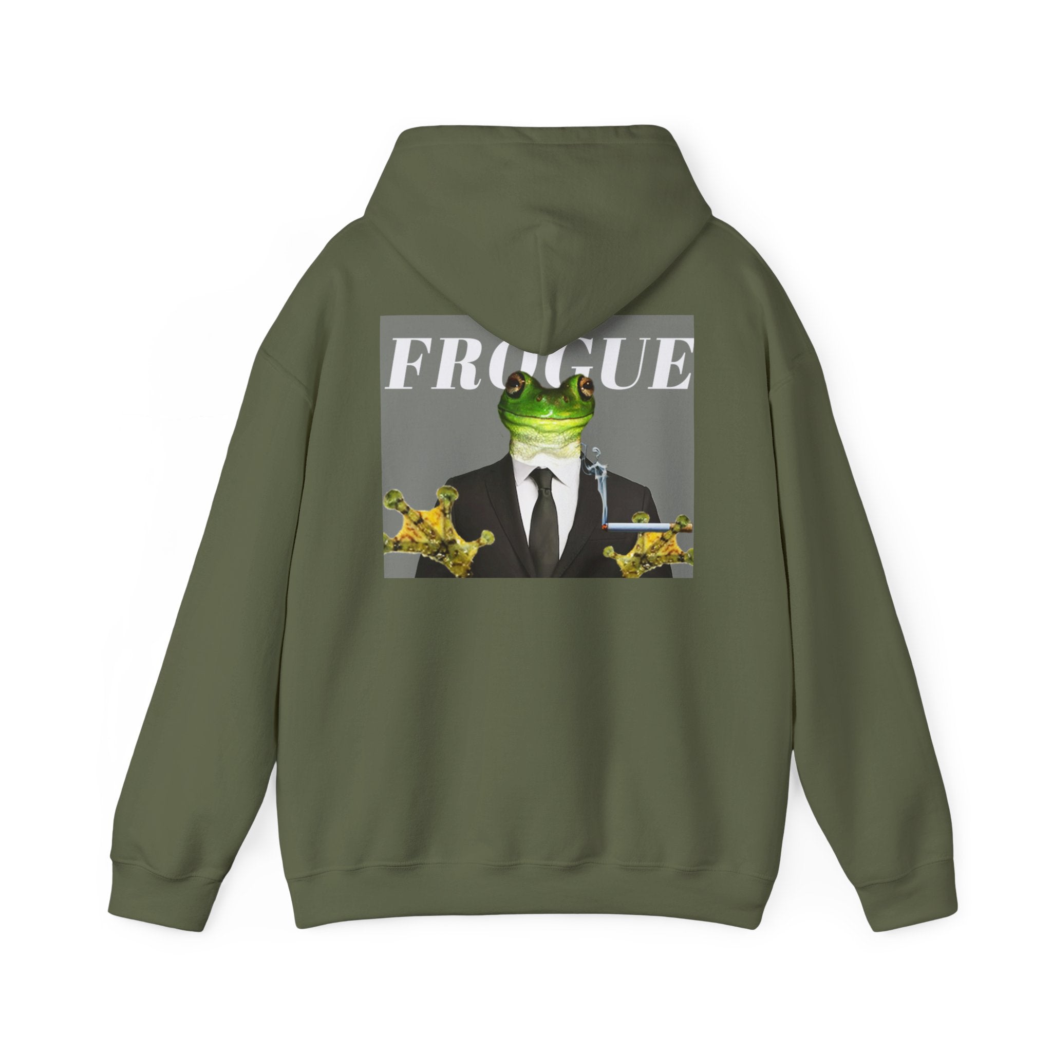 'FROGUE' Suit Frog Graphic Hoodie