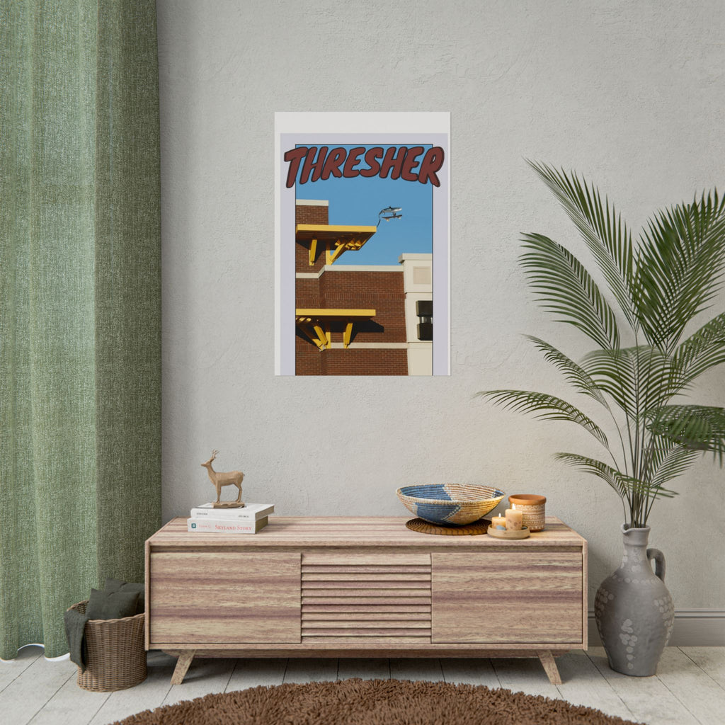 Rolled Poster — 'Thresher' Urban Architecture Print