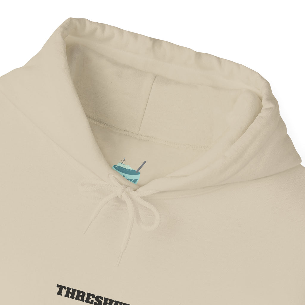 'Thresher' Skate Hoodie — Vintage Skate Deck Graphic Hooded Sweatshirt