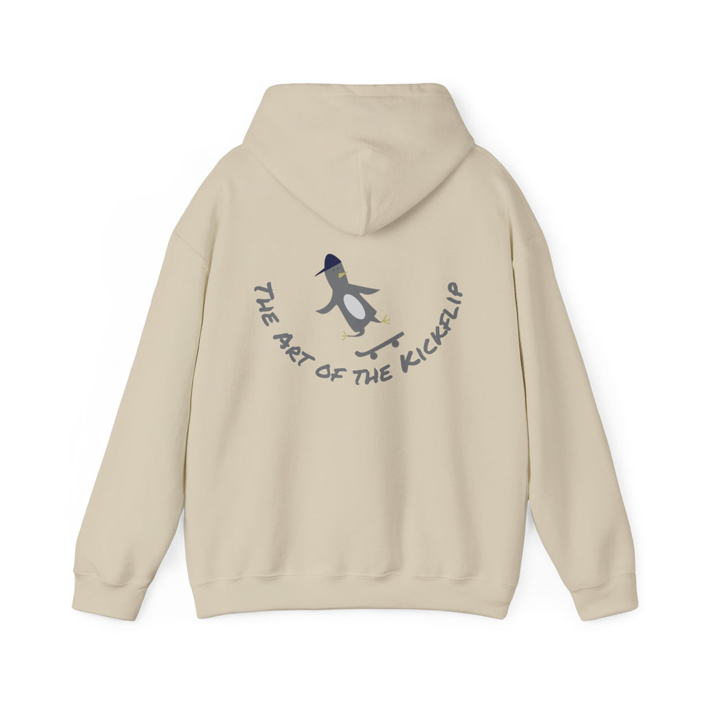Penguin Kick-Flipping Hoodie