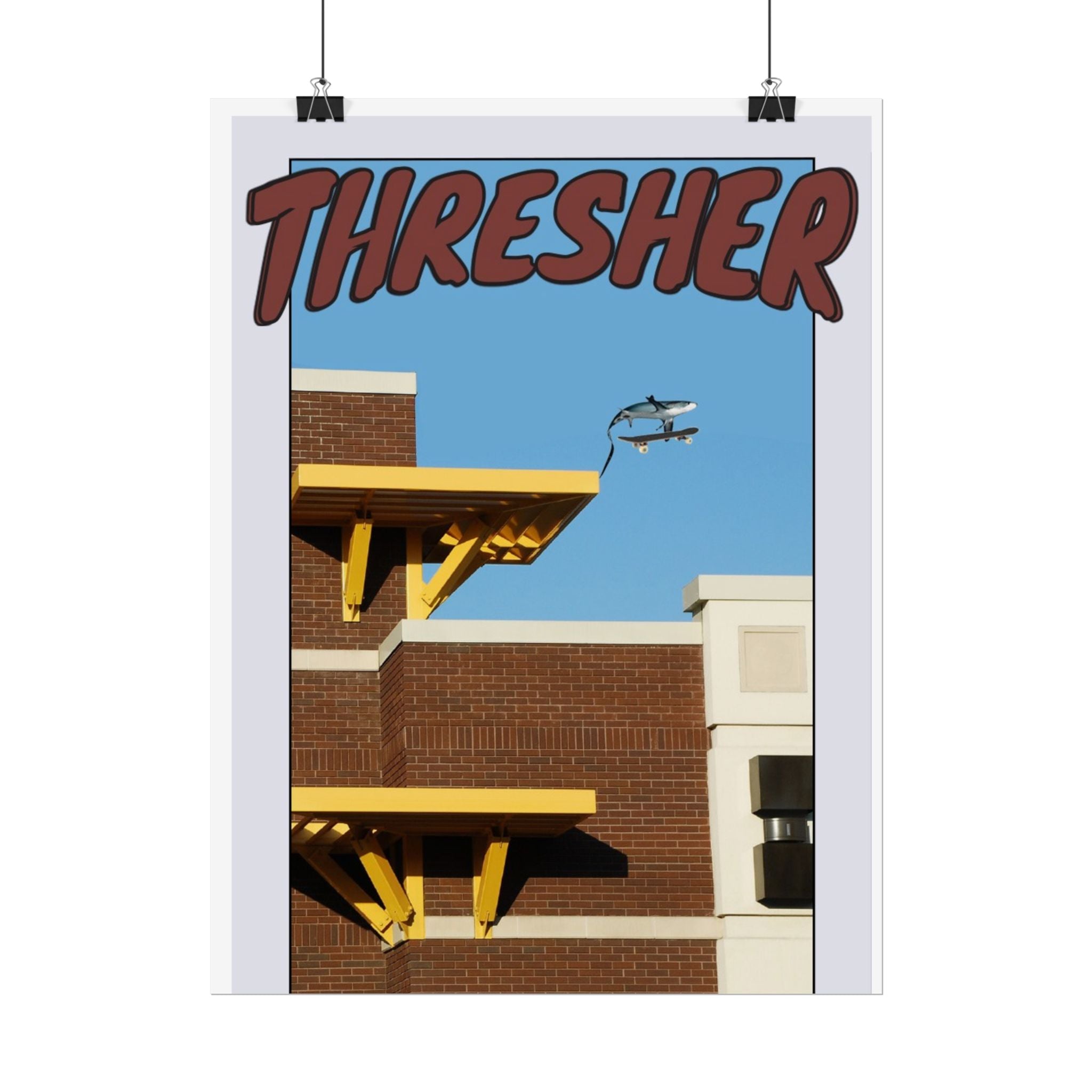Rolled Poster — 'Thresher' Urban Architecture Print
