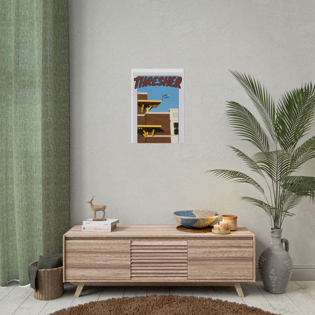Rolled Poster — 'Thresher' Urban Architecture Print