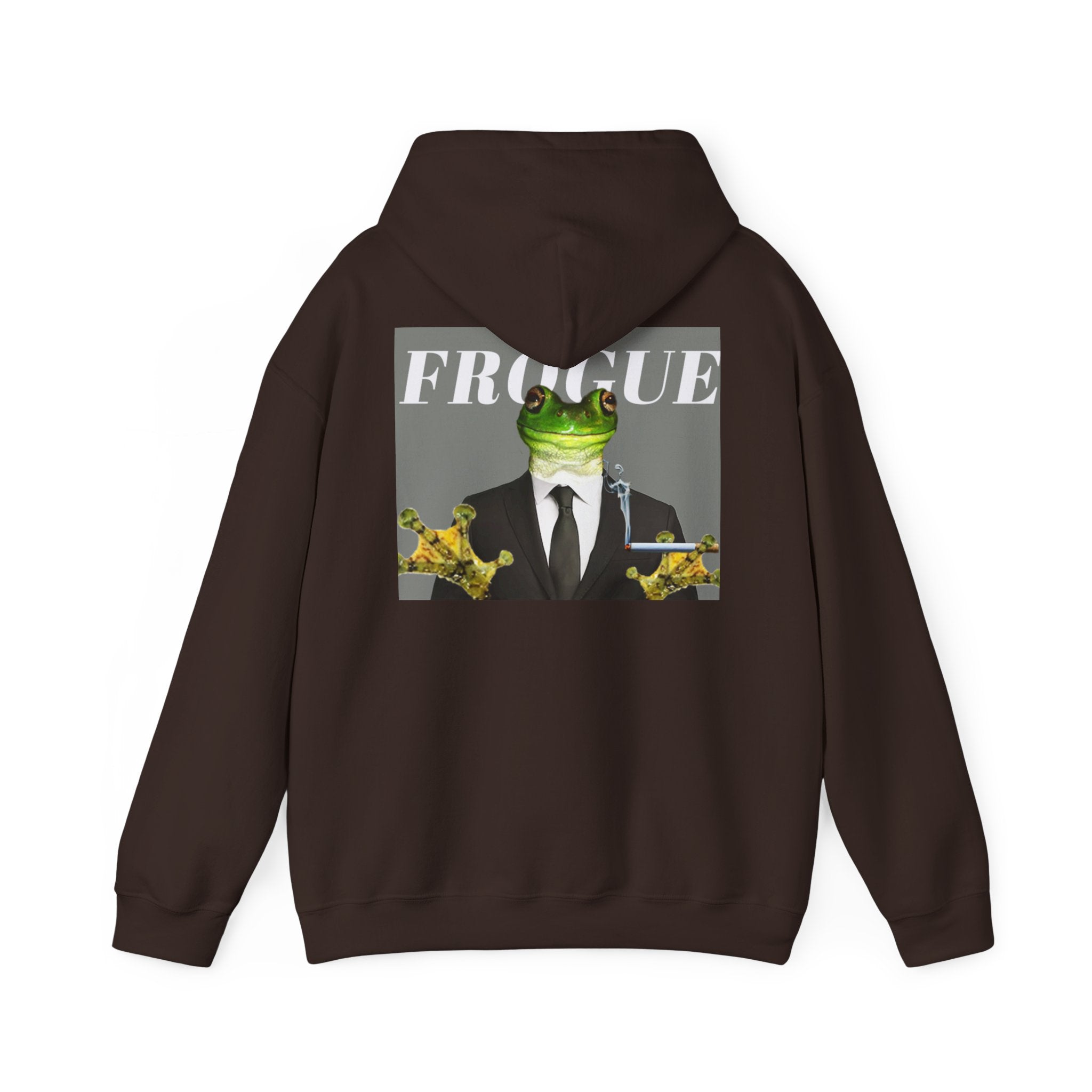 'FROGUE' Suit Frog Graphic Hoodie