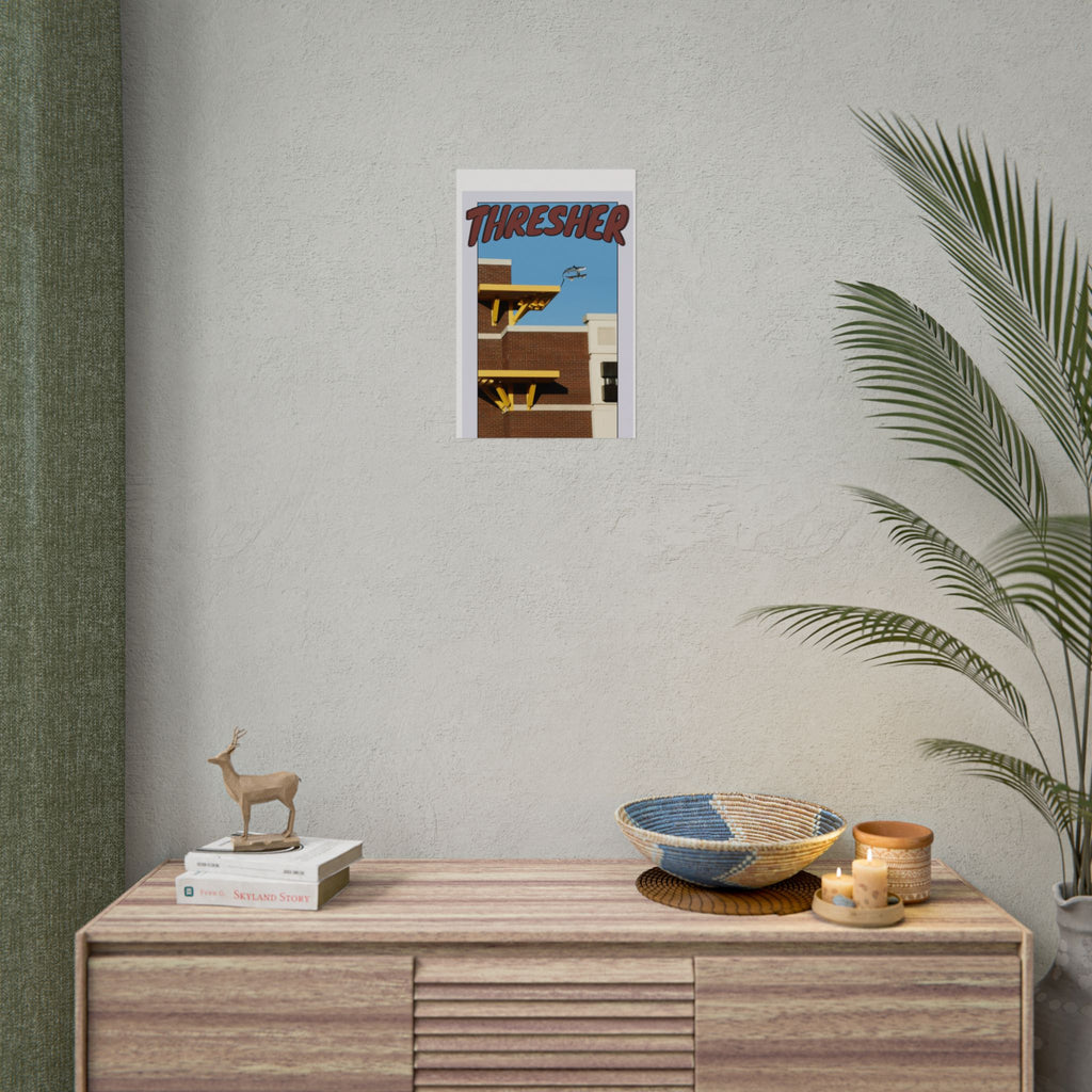 Rolled Poster — 'Thresher' Urban Architecture Print