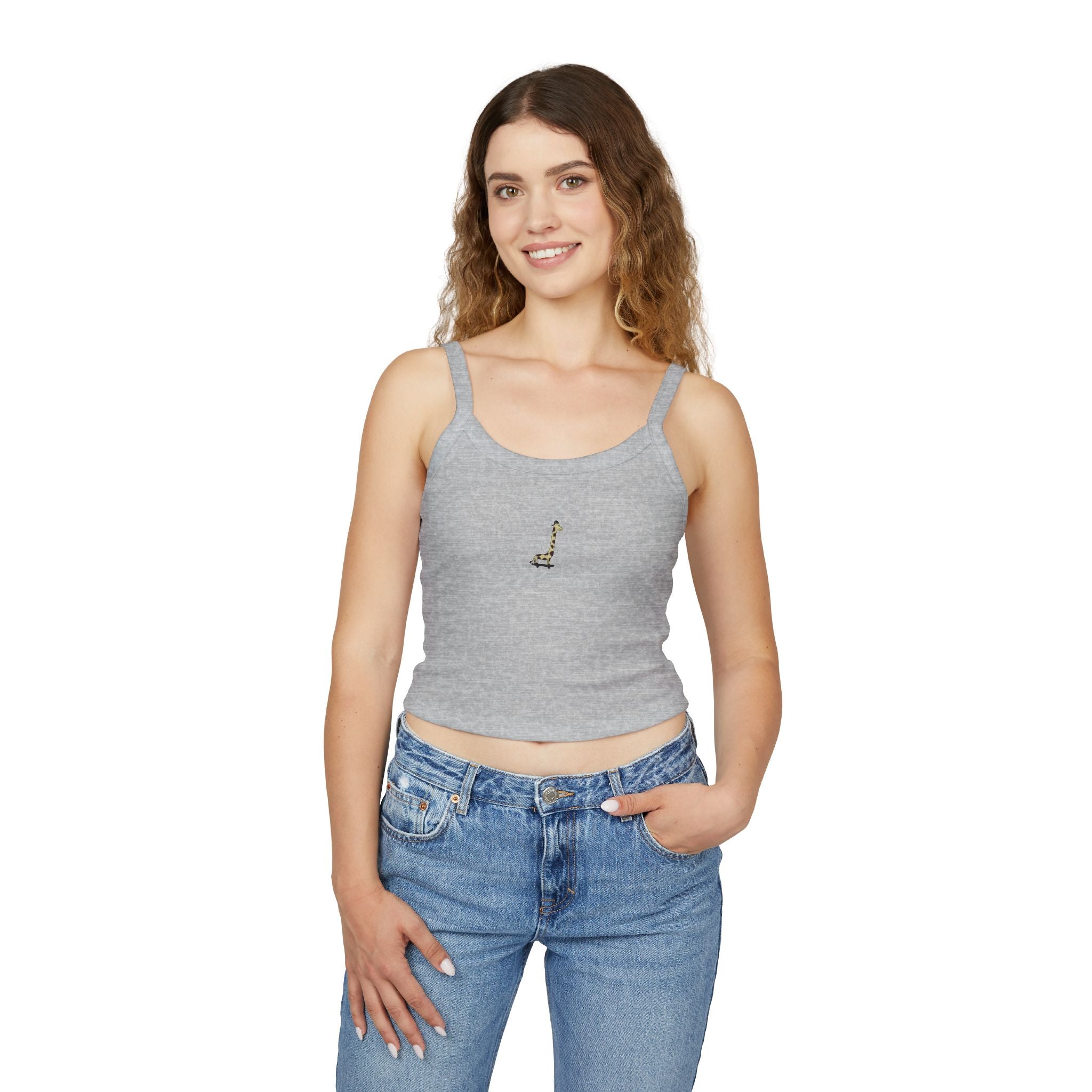 Giraffe 'Tookie' Skateboarding Tank Top