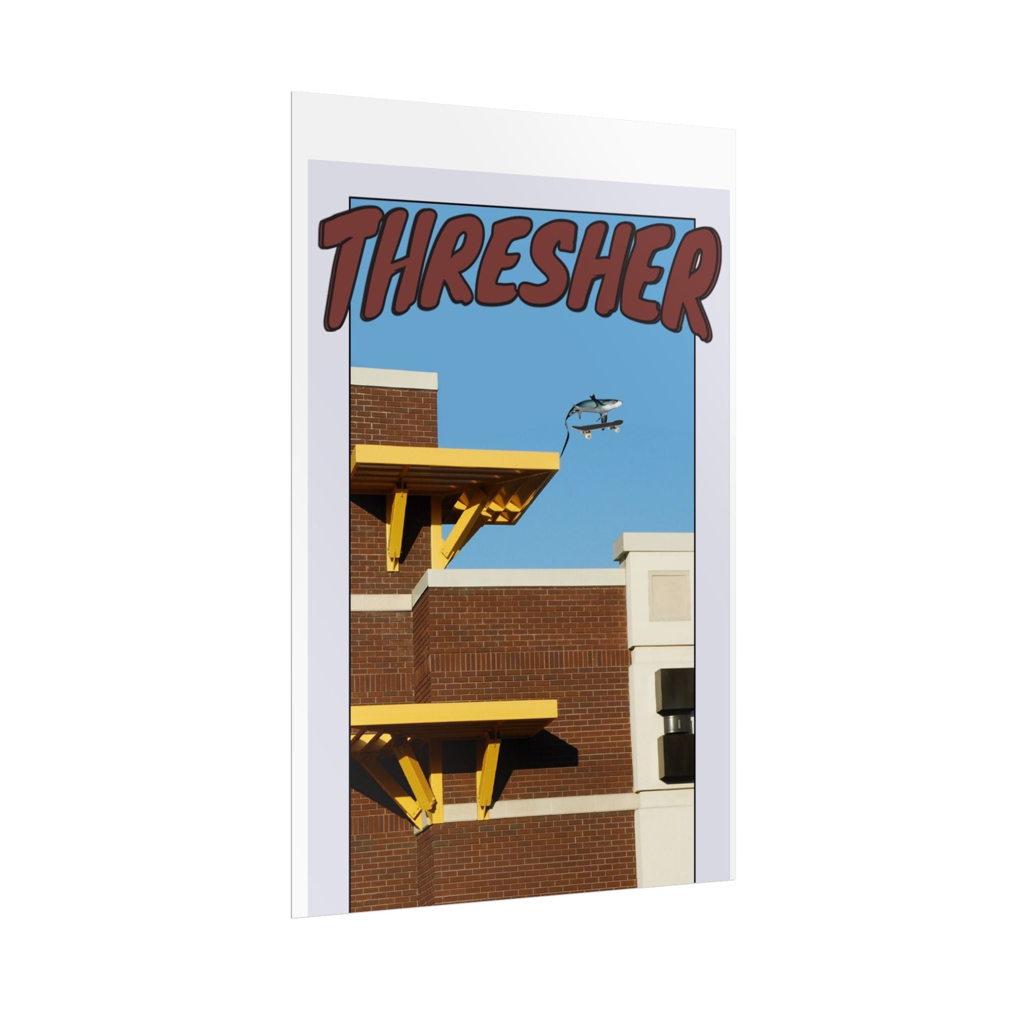 Rolled Poster — 'Thresher' Urban Architecture Print