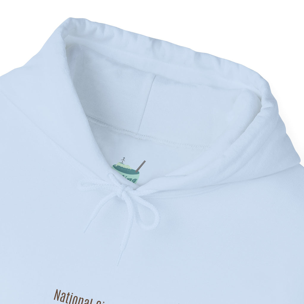 Giraffe Graphic Hoodie — "National Giraffic"