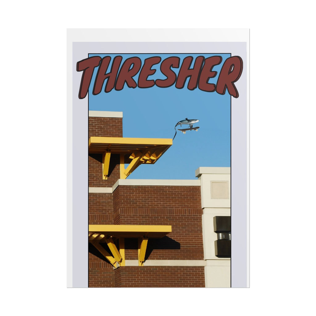 Rolled Poster — 'Thresher' Urban Architecture Print