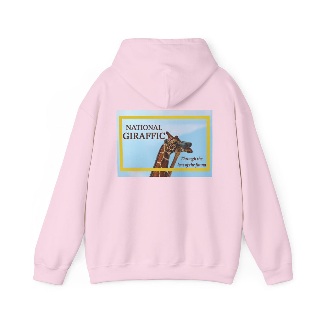 Giraffe Graphic Hoodie — "National Giraffic"