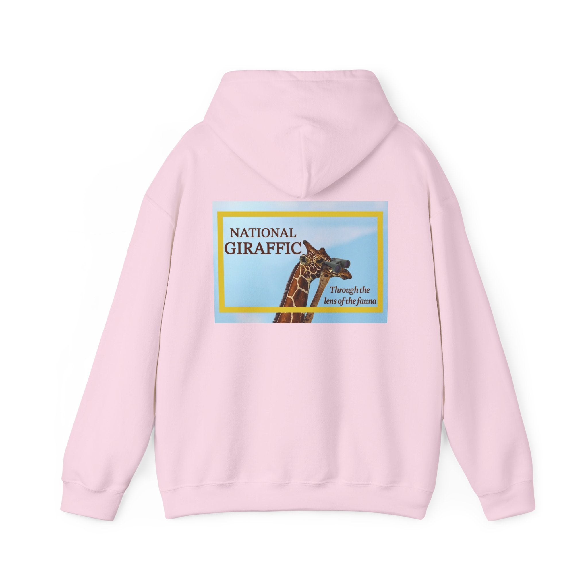 Giraffe Graphic Hoodie — "National Giraffic"