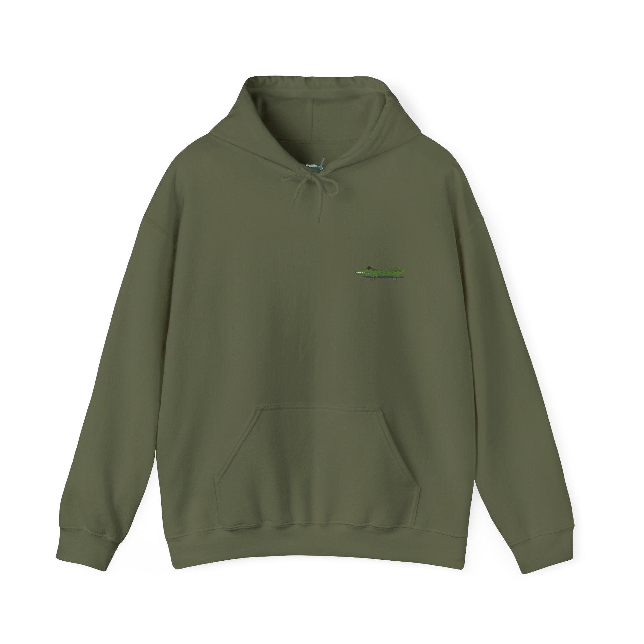 Skateboard Alligator Hoodie