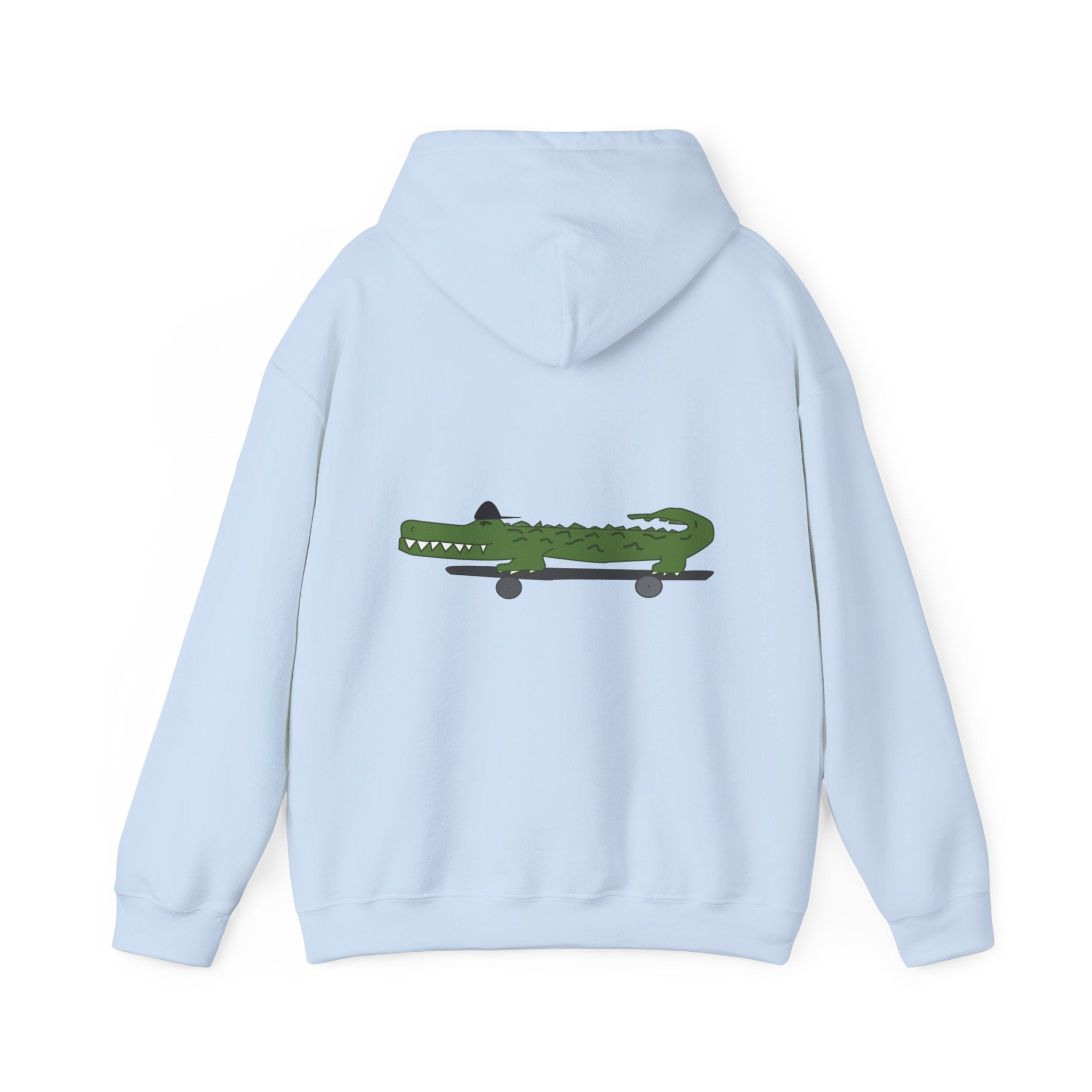 Skateboard Alligator Hoodie