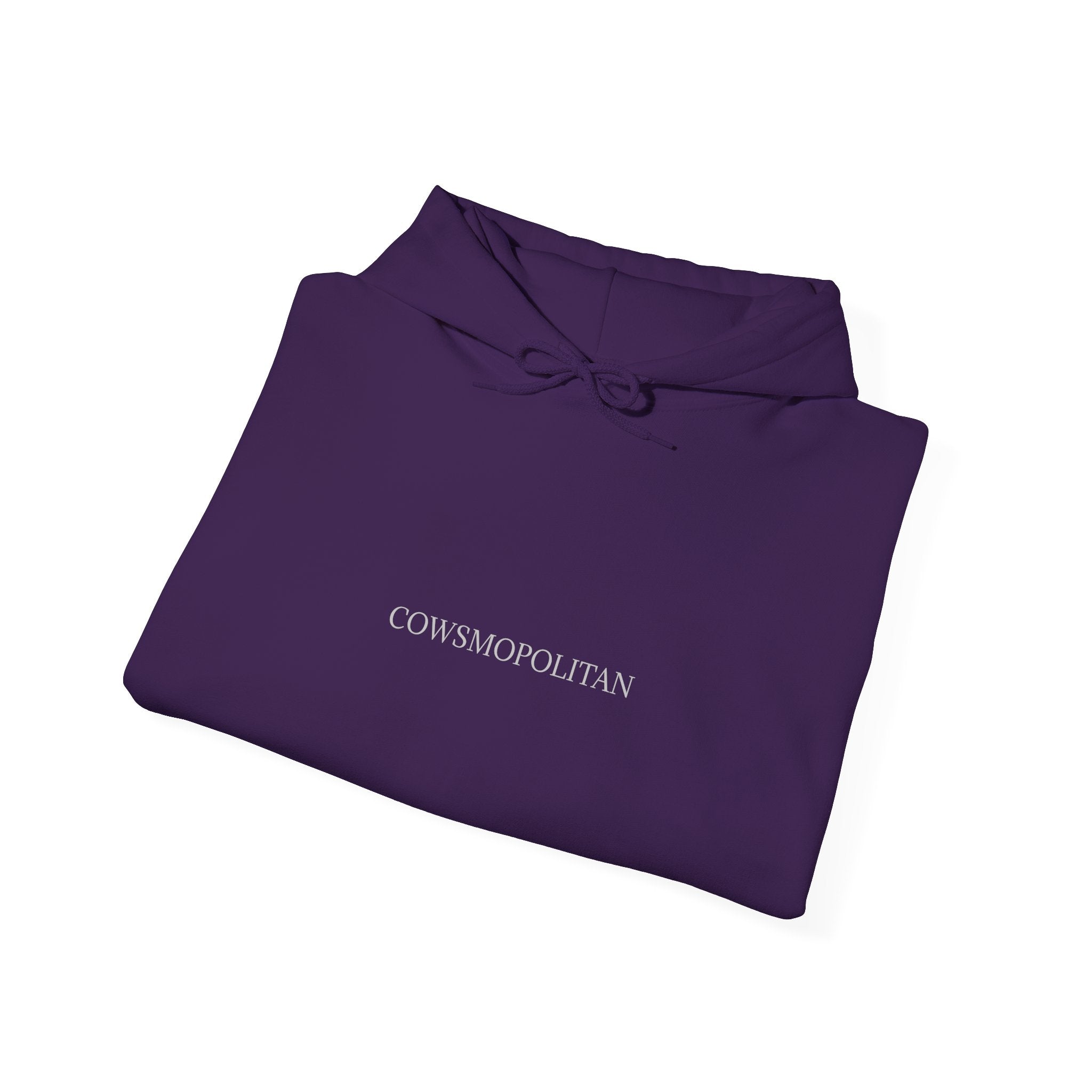 Cosmopolitan Cow Graphic Hoodie