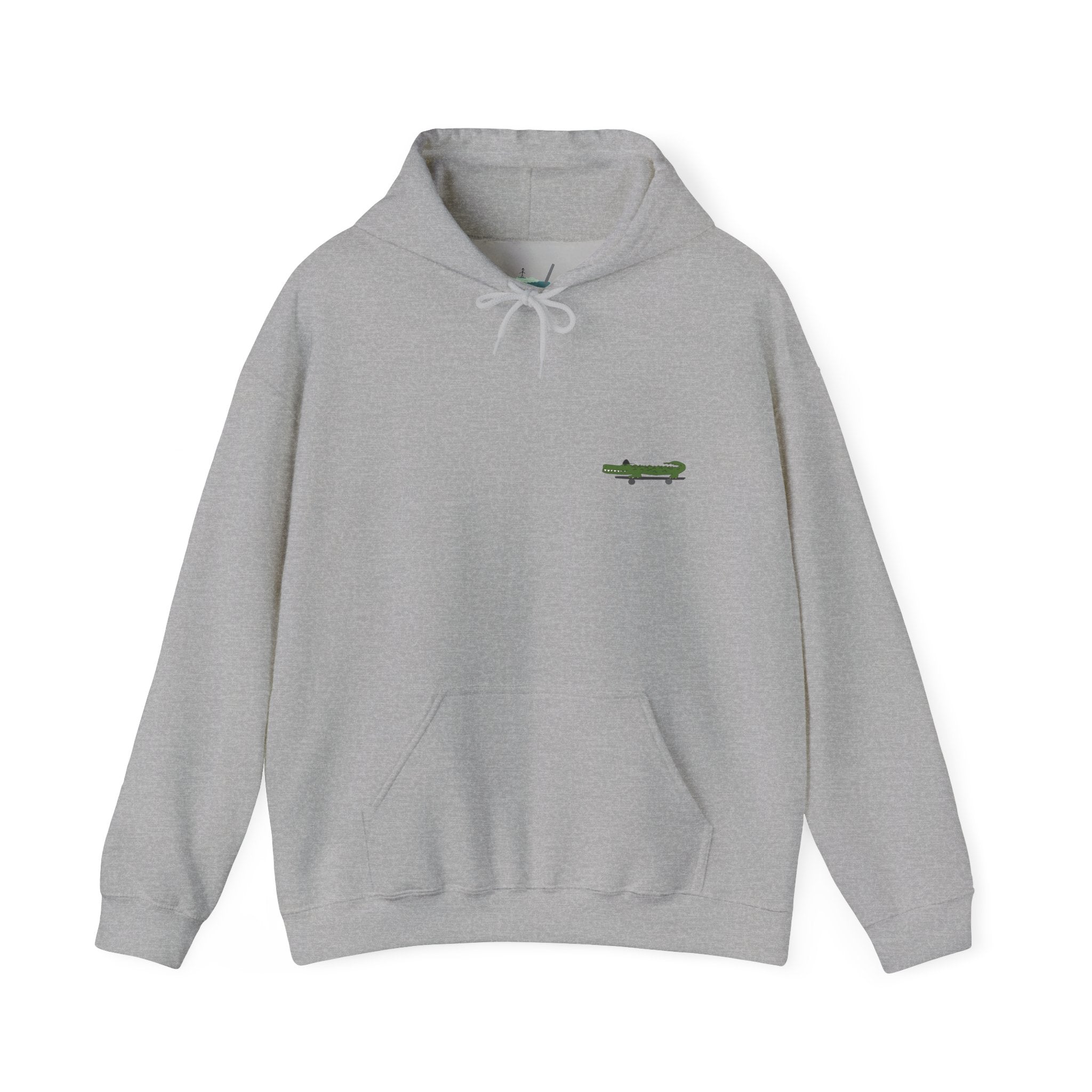 Skateboard Alligator Hoodie