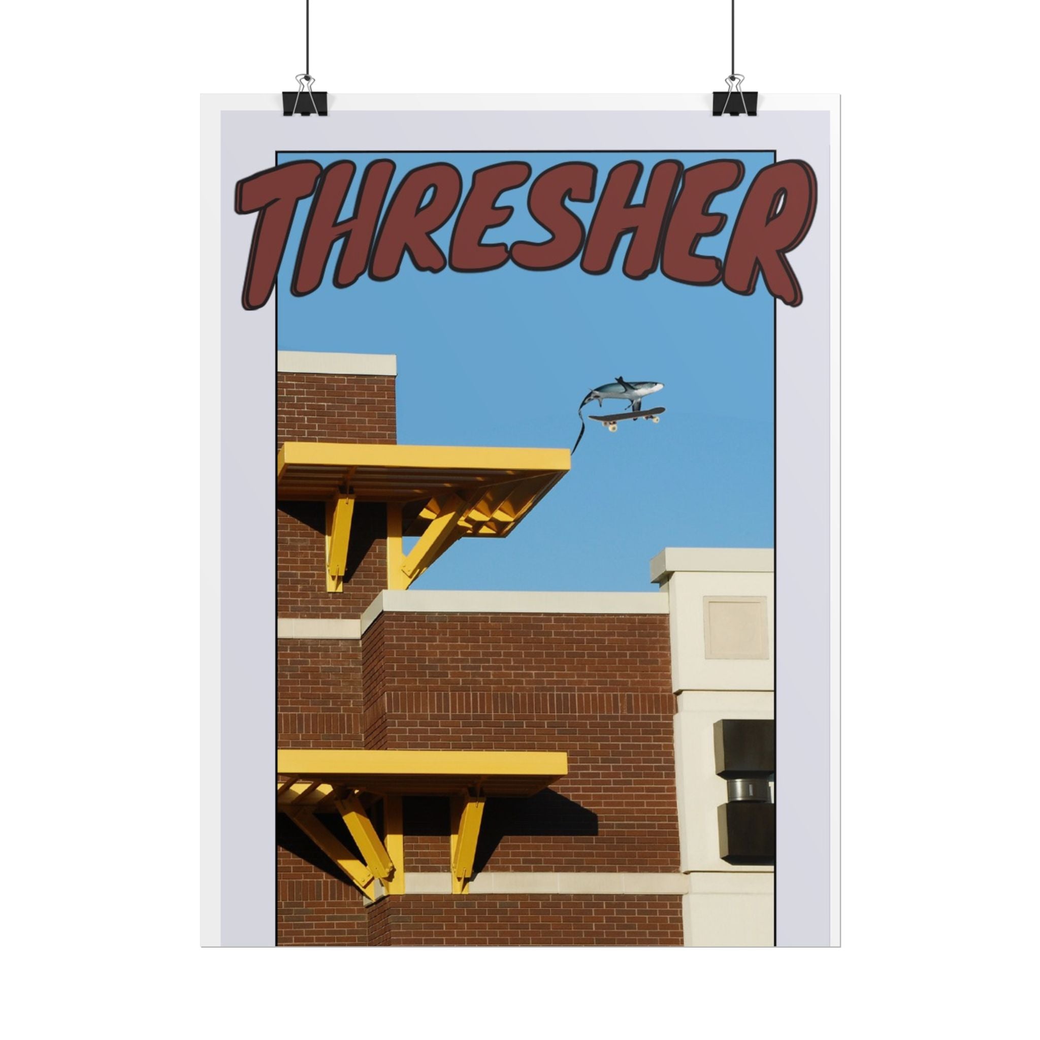 Rolled Poster — 'Thresher' Urban Architecture Print