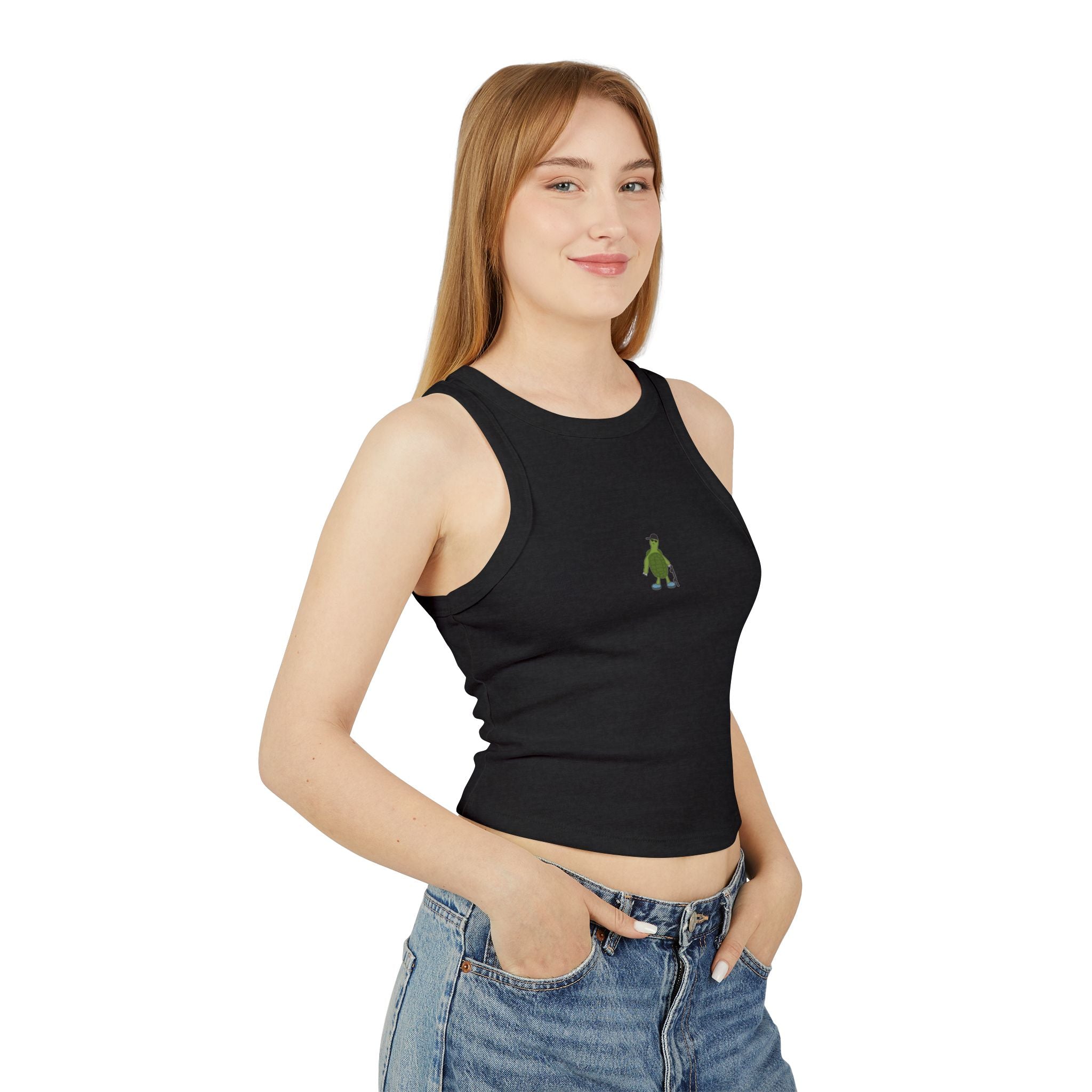 Skateboarding Turtle Tank Top