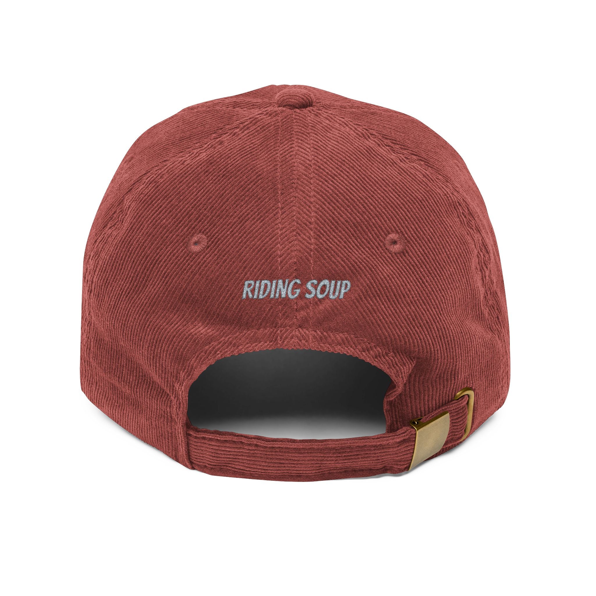 Vintage Corduroy Embroidered Cap — Trent the Turtle