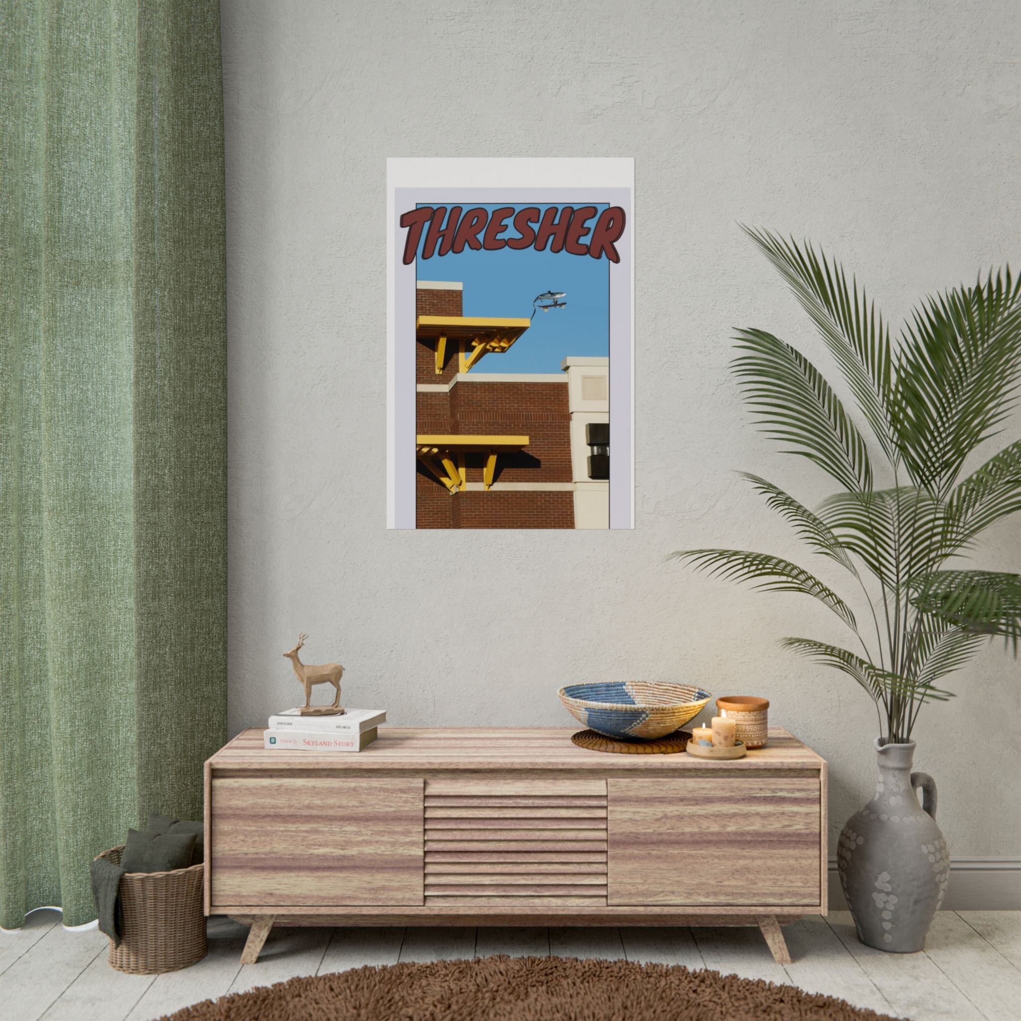 Rolled Poster — 'Thresher' Urban Architecture Print