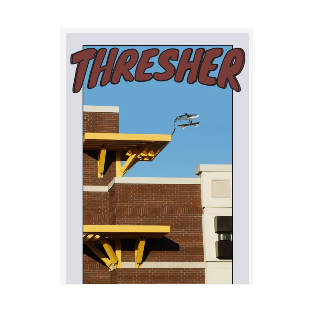 Rolled Poster — 'Thresher' Urban Architecture Print