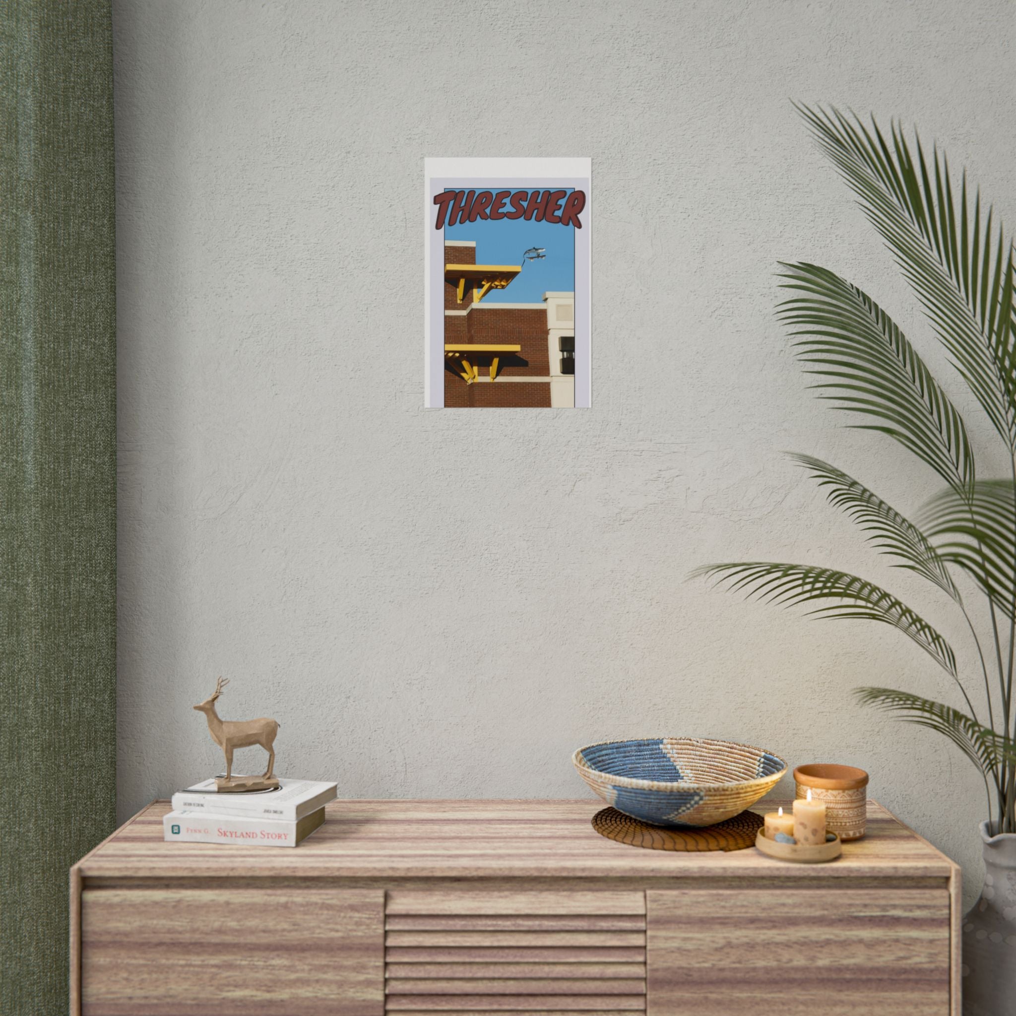 Rolled Poster — 'Thresher' Urban Architecture Print