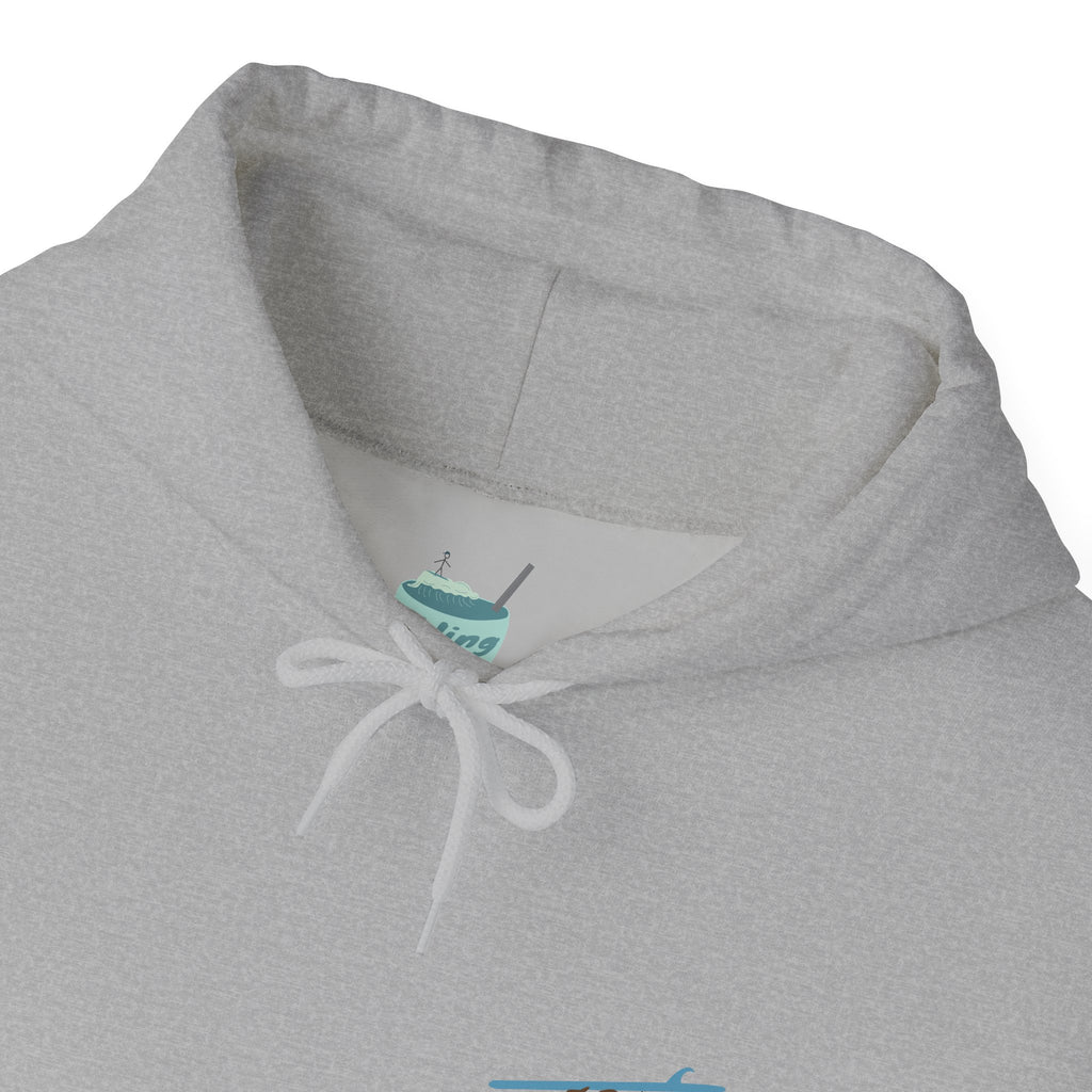 Monkey Carrying Longboard Hoodie