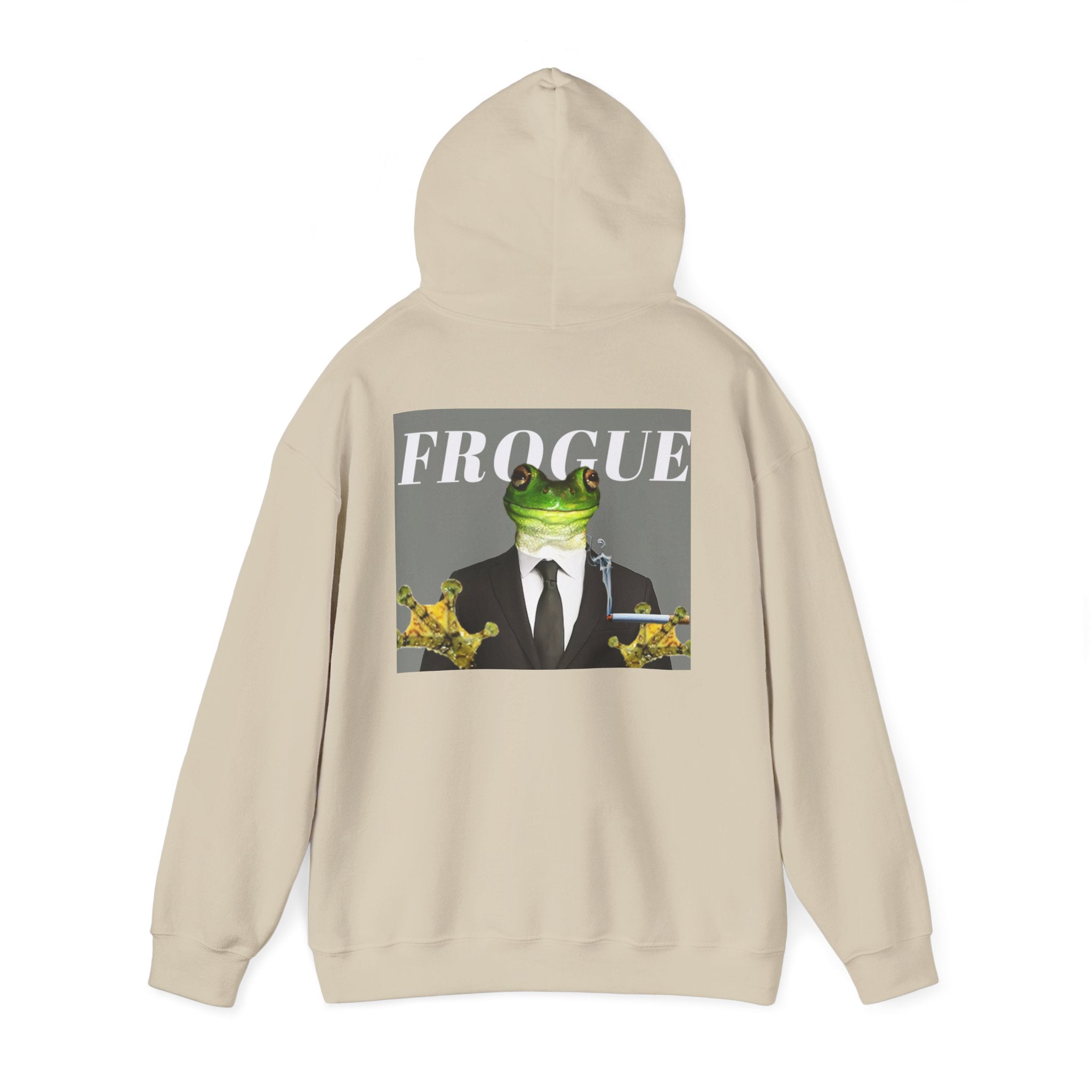 'FROGUE' Suit Frog Graphic Hoodie
