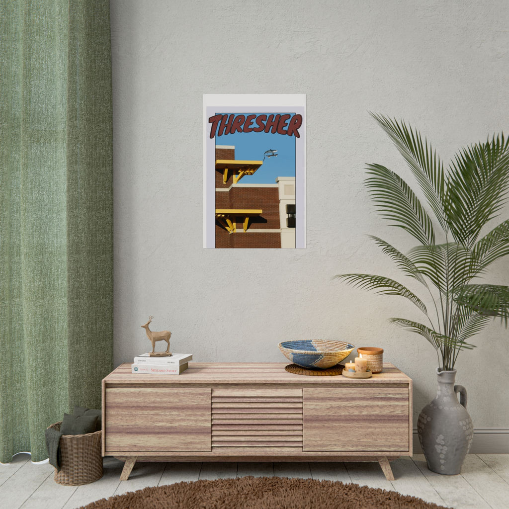 Rolled Poster — 'Thresher' Urban Architecture Print