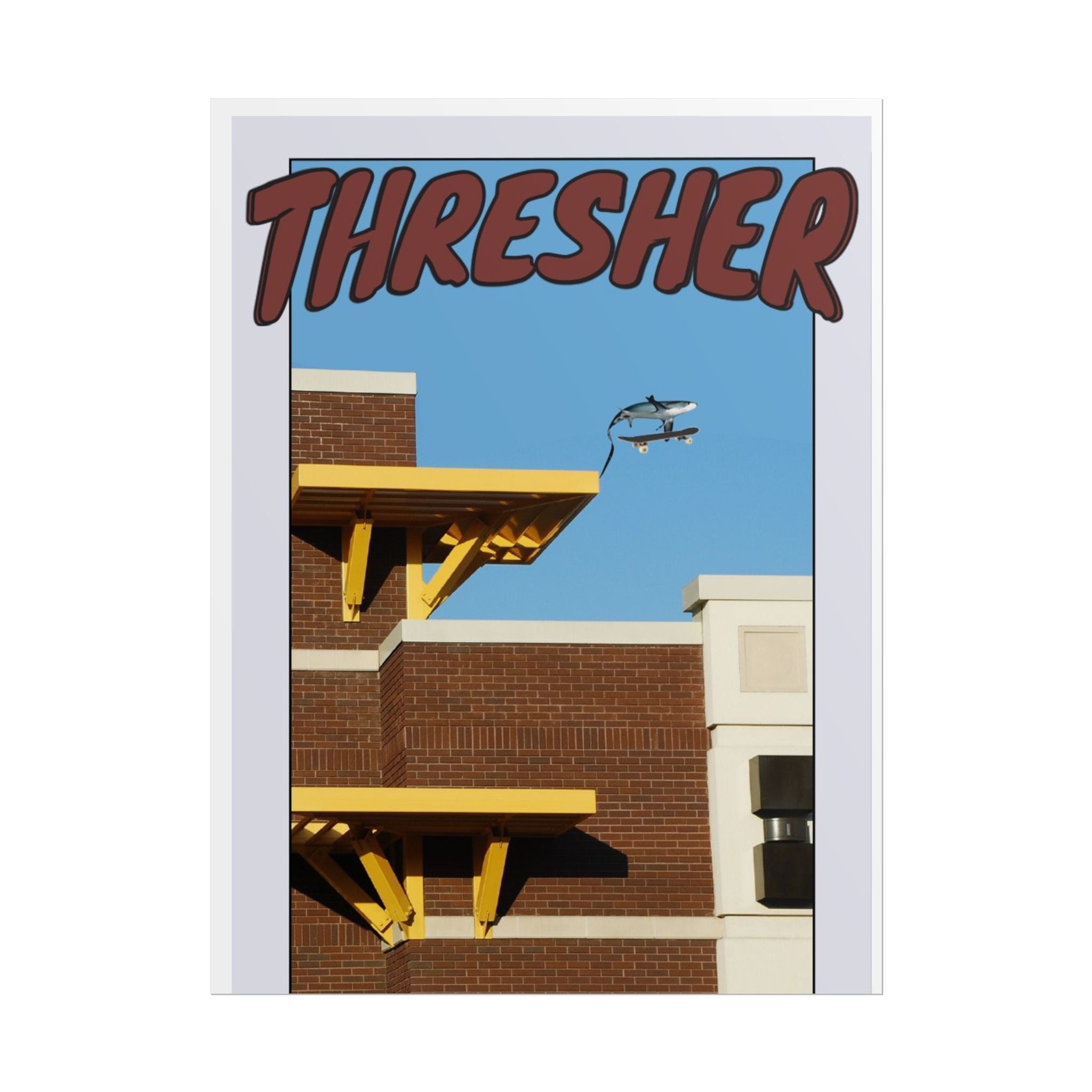 Rolled Poster — 'Thresher' Urban Architecture Print