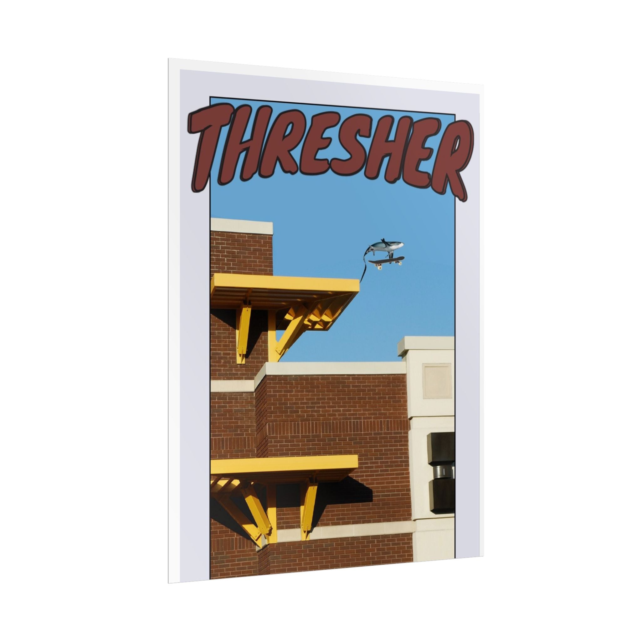 Rolled Poster — 'Thresher' Urban Architecture Print
