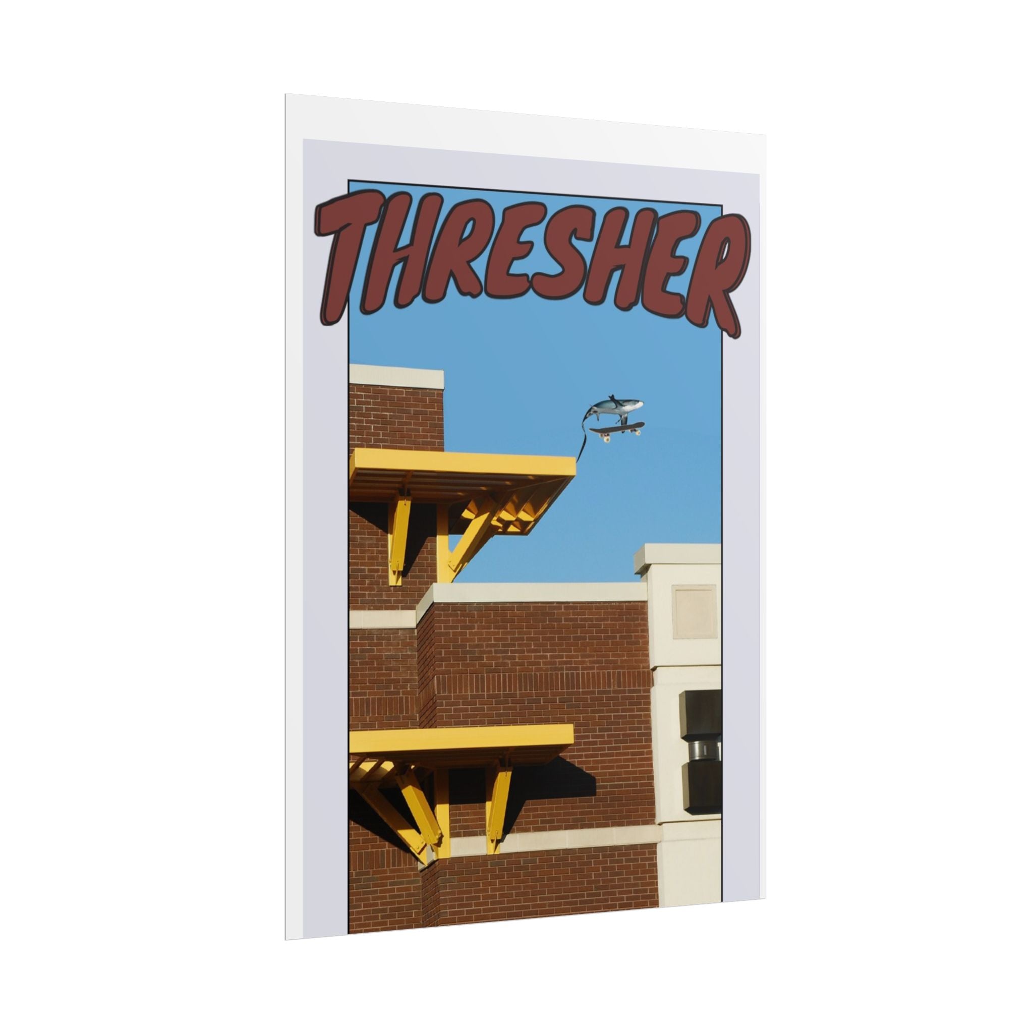 Rolled Poster — 'Thresher' Urban Architecture Print