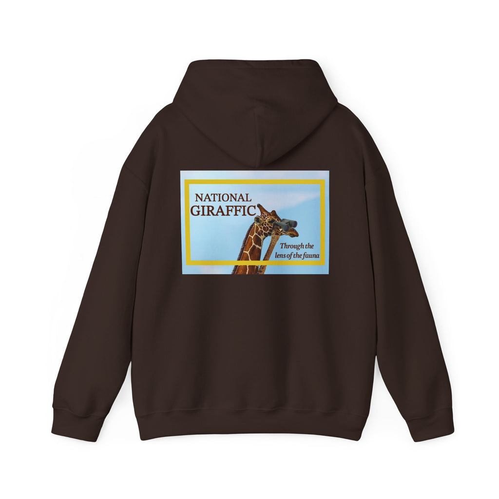 Giraffe Graphic Hoodie — "National Giraffic"
