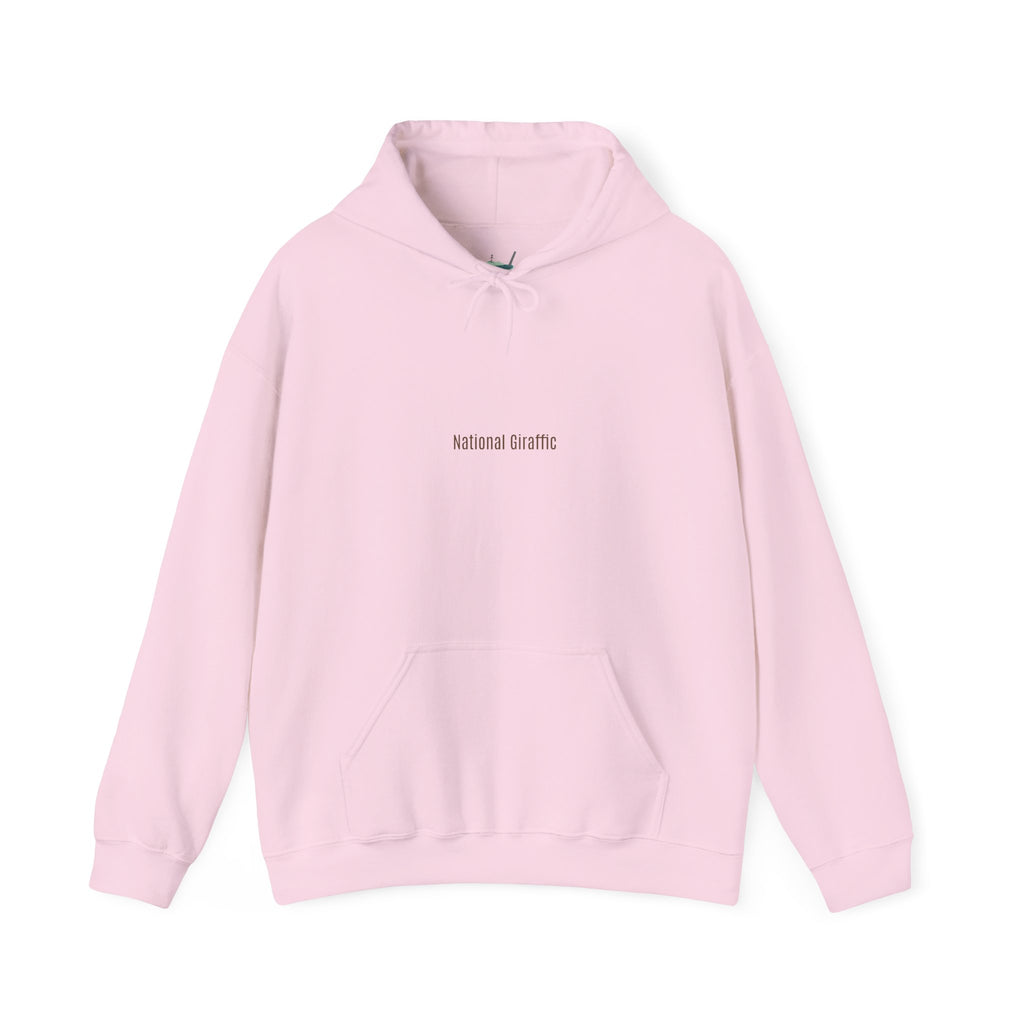 Giraffe Graphic Hoodie — "National Giraffic"