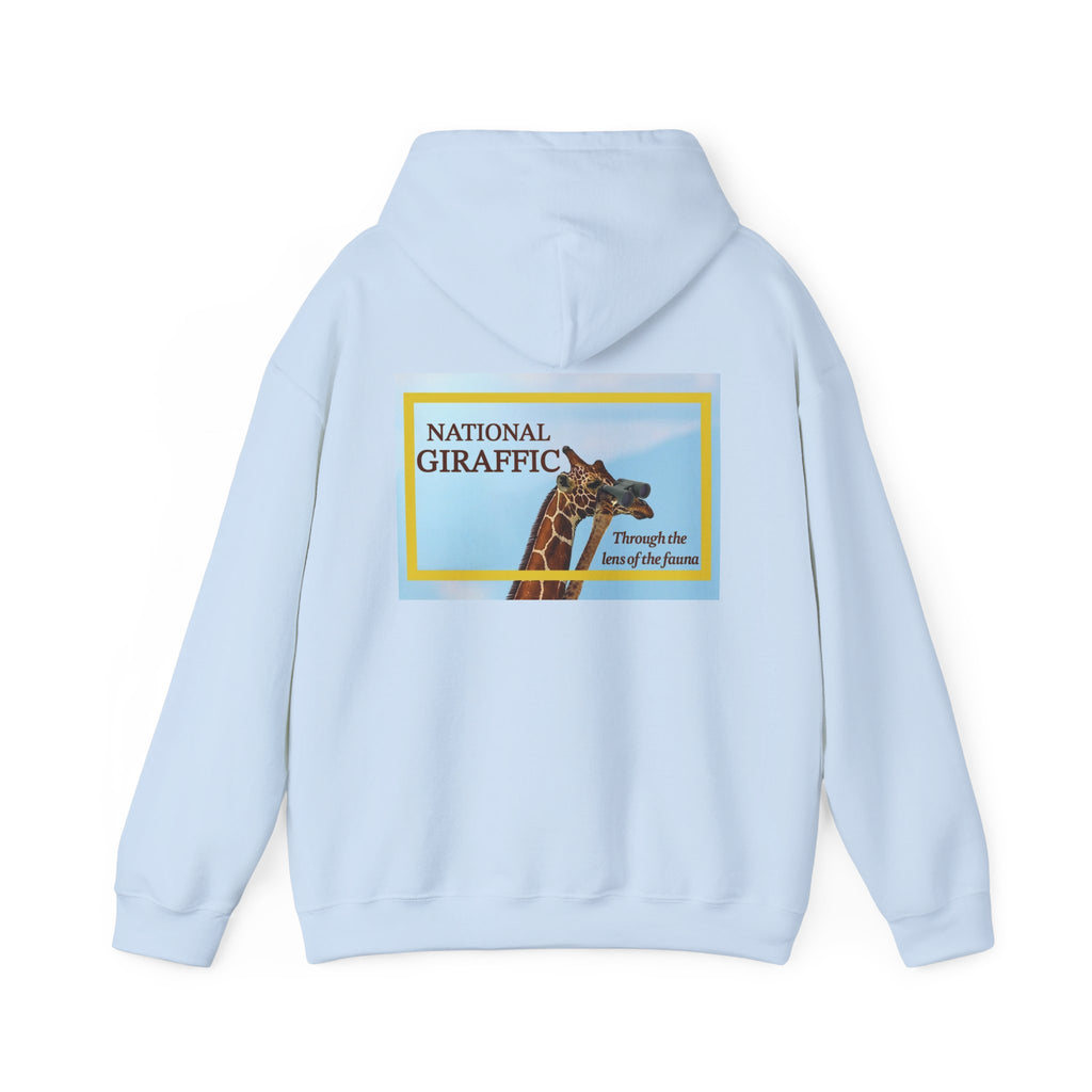 Giraffe Graphic Hoodie — "National Giraffic"