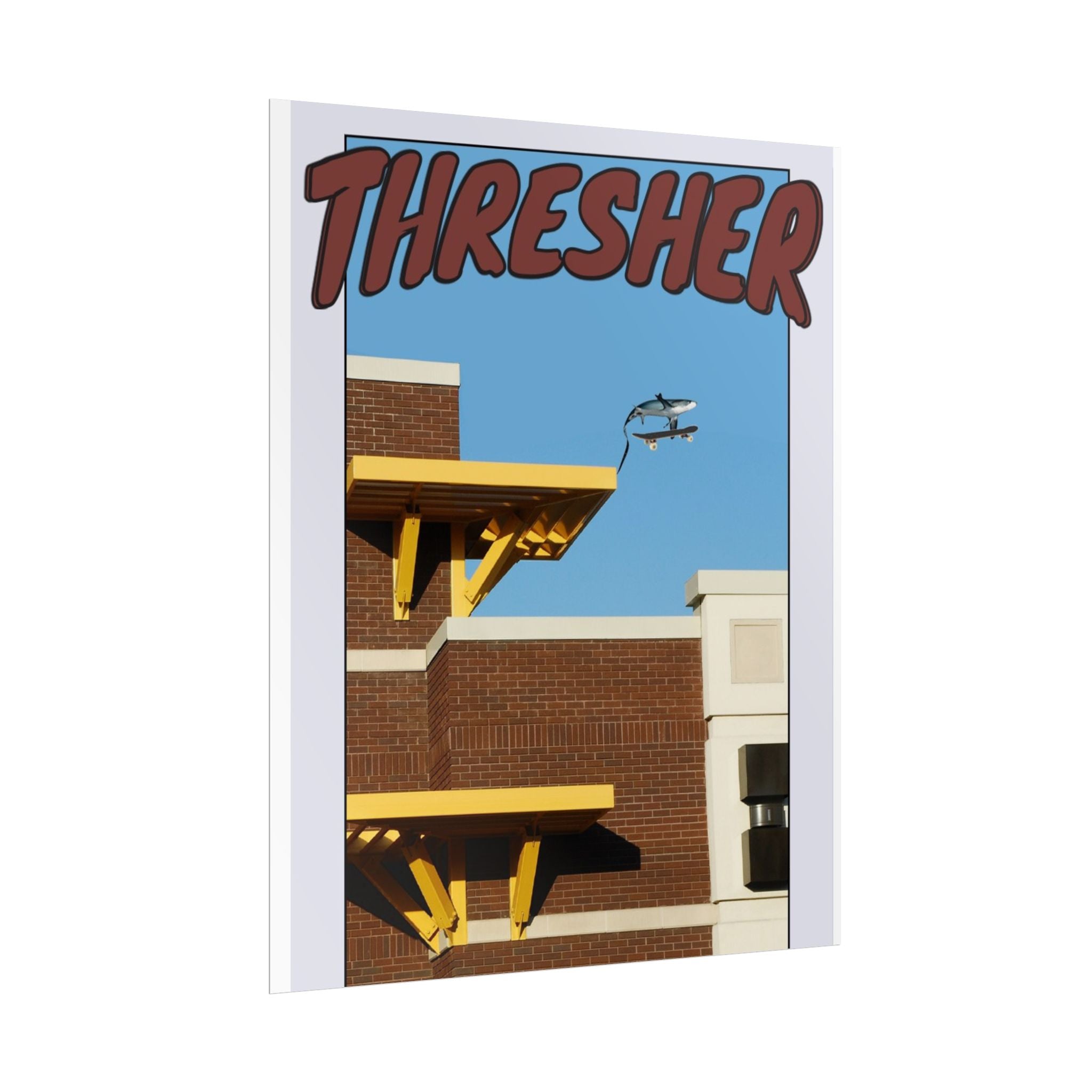 Rolled Poster — 'Thresher' Urban Architecture Print
