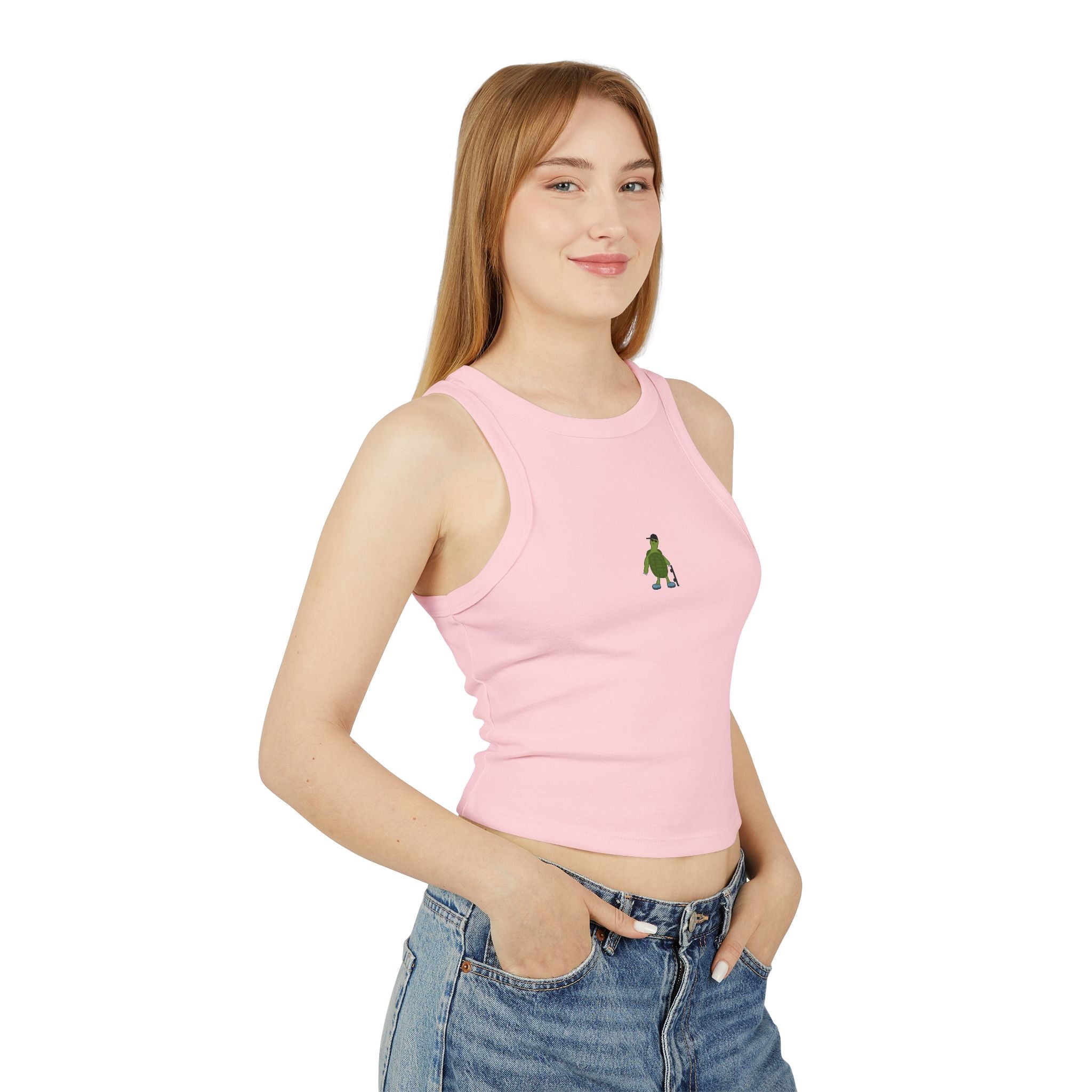 Skateboarding Turtle Tank Top