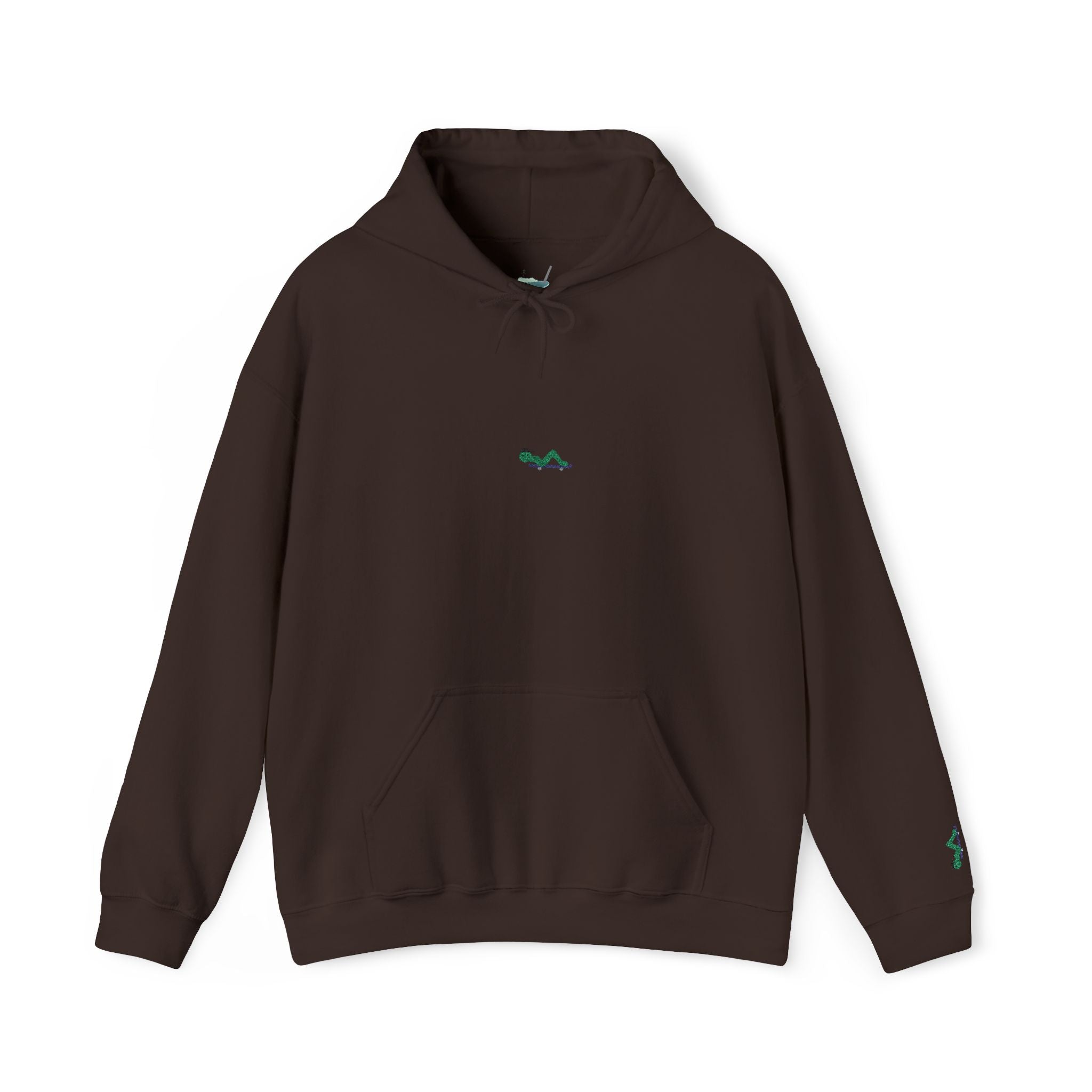 Embroidered Caterpillar Hoodie