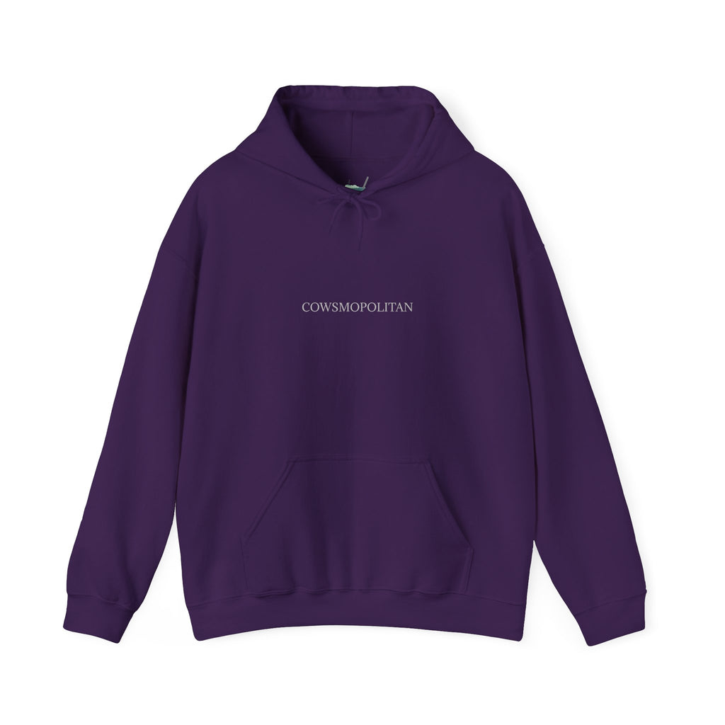Cosmopolitan Cow Graphic Hoodie