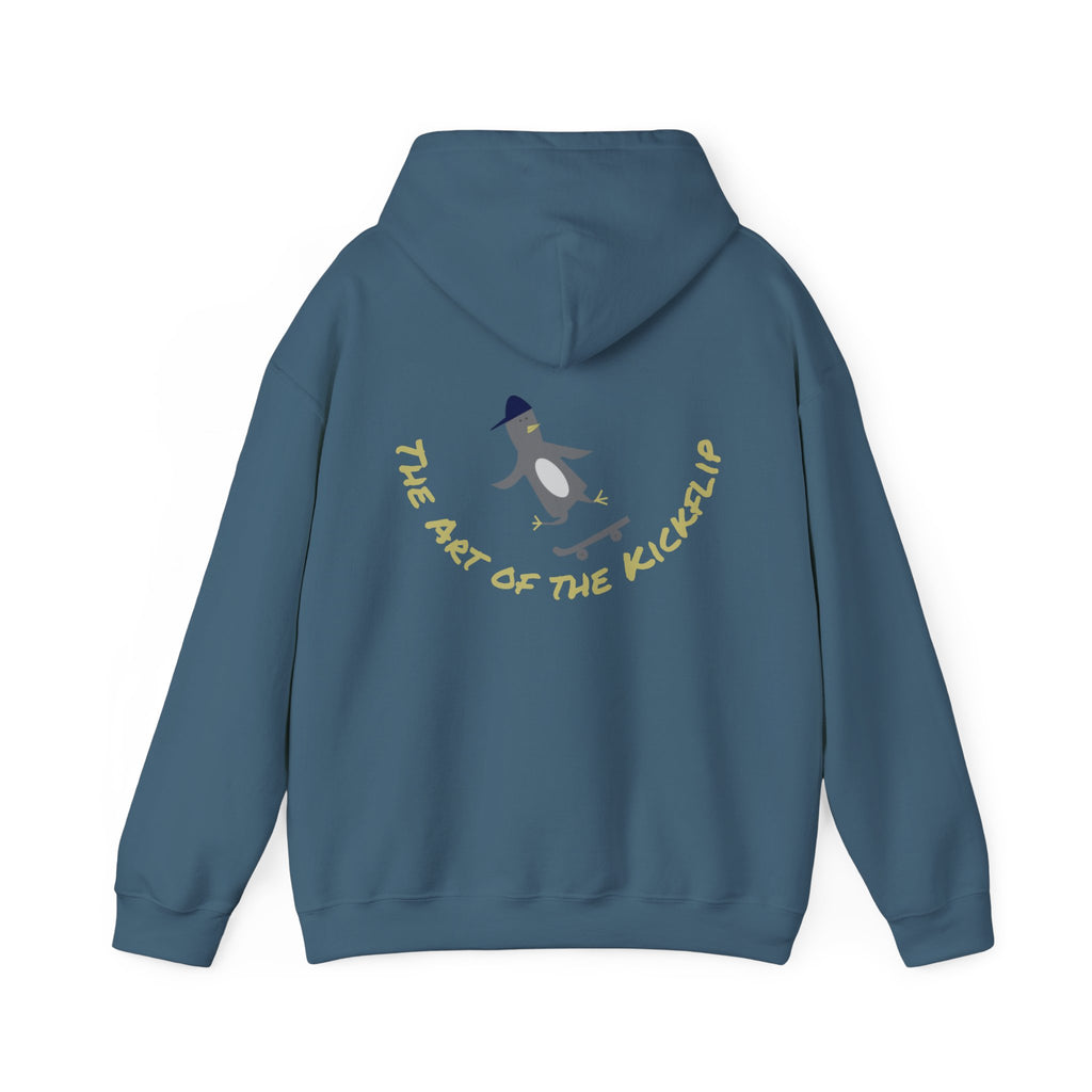 Penguin Kick-Flipping Hoodie