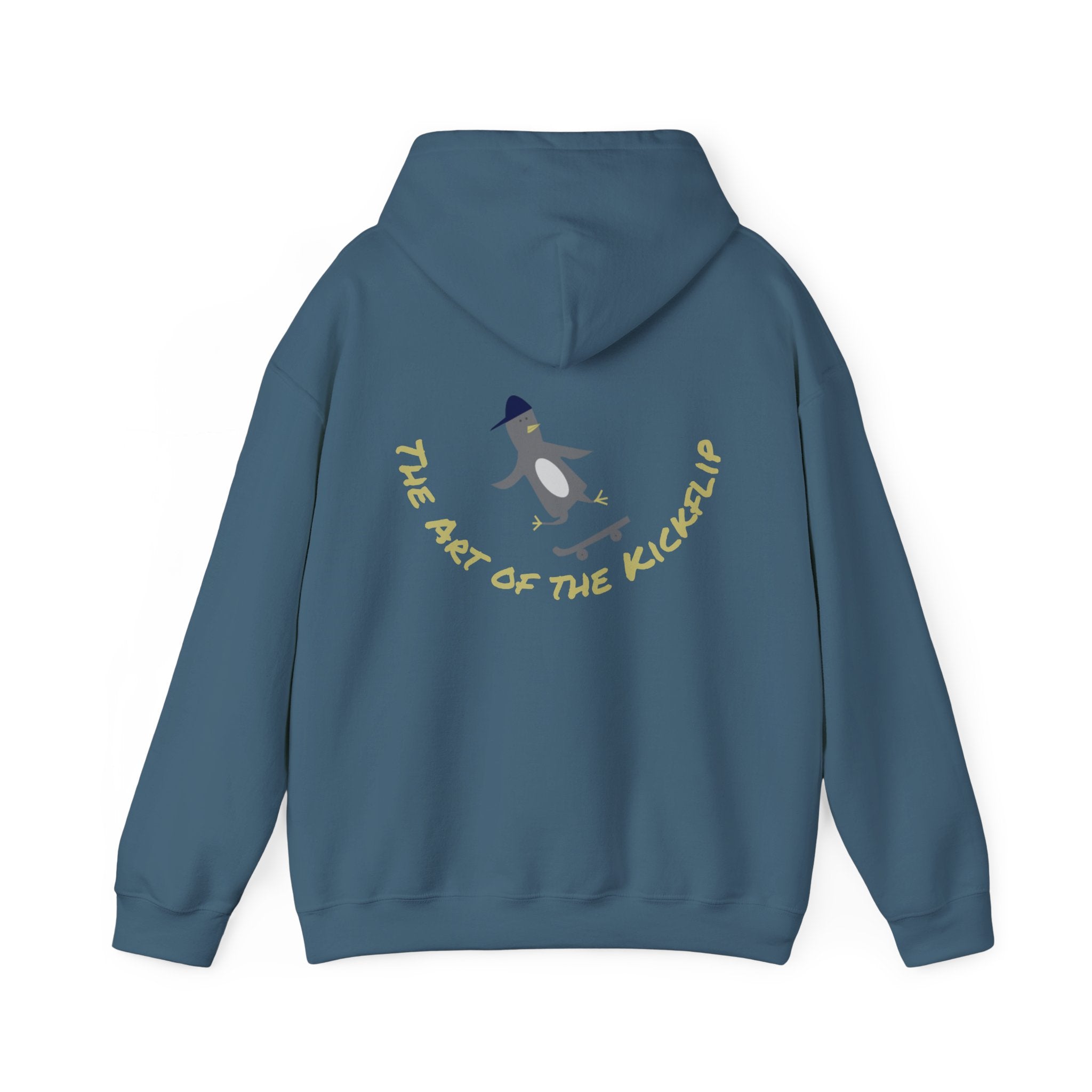 Penguin Kick-Flipping Hoodie