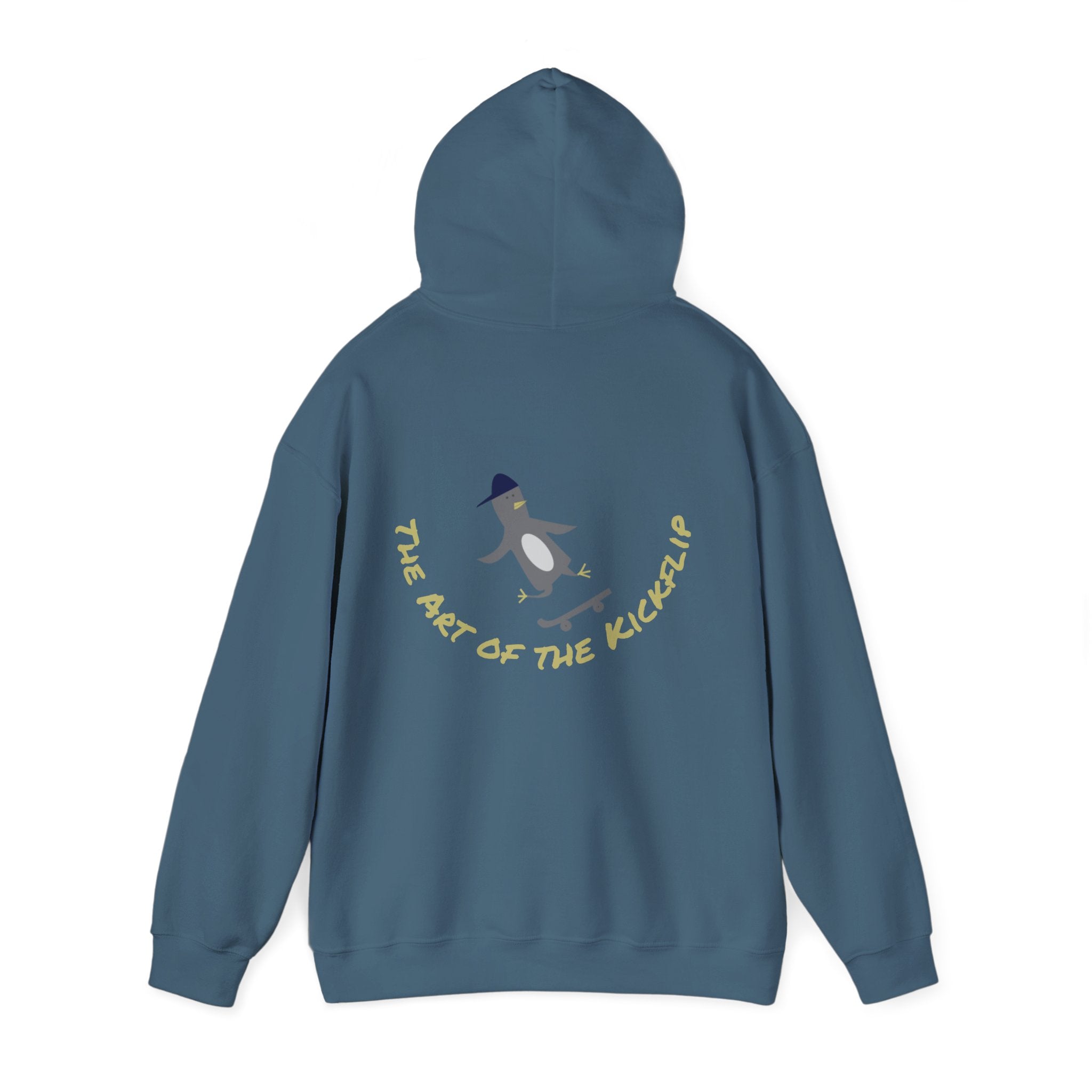 Penguin Kick-Flipping Hoodie