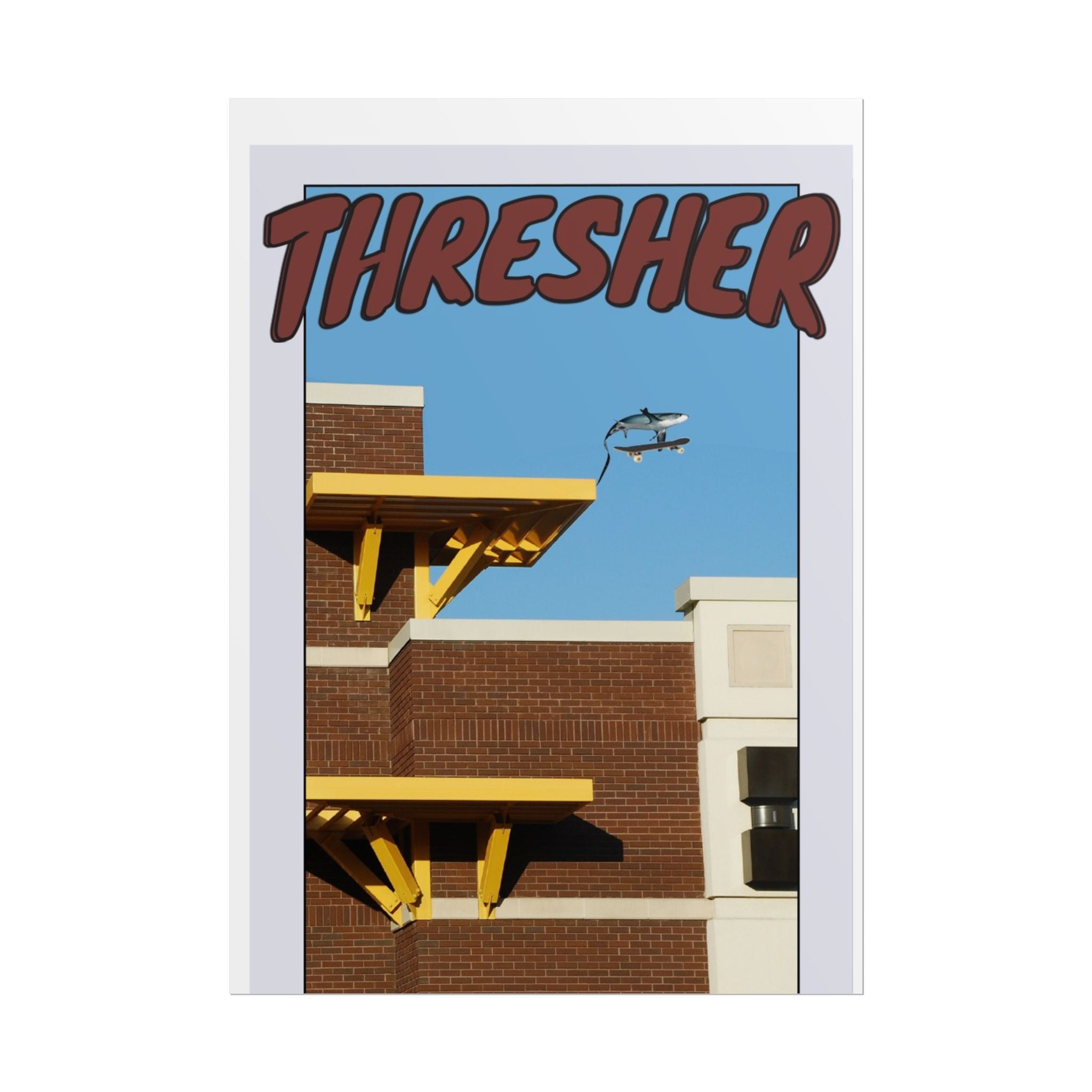 Rolled Poster — 'Thresher' Urban Architecture Print