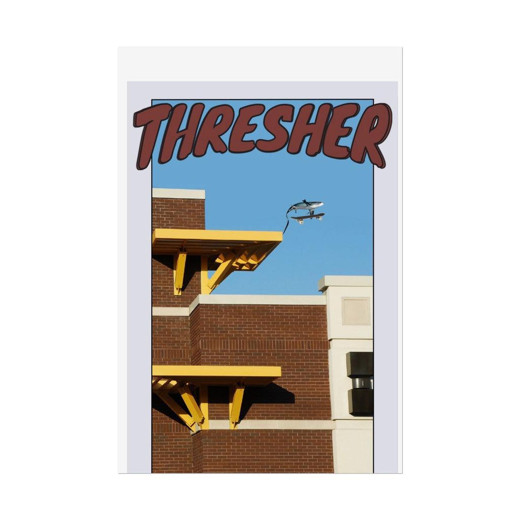 Rolled Poster — 'Thresher' Urban Architecture Print