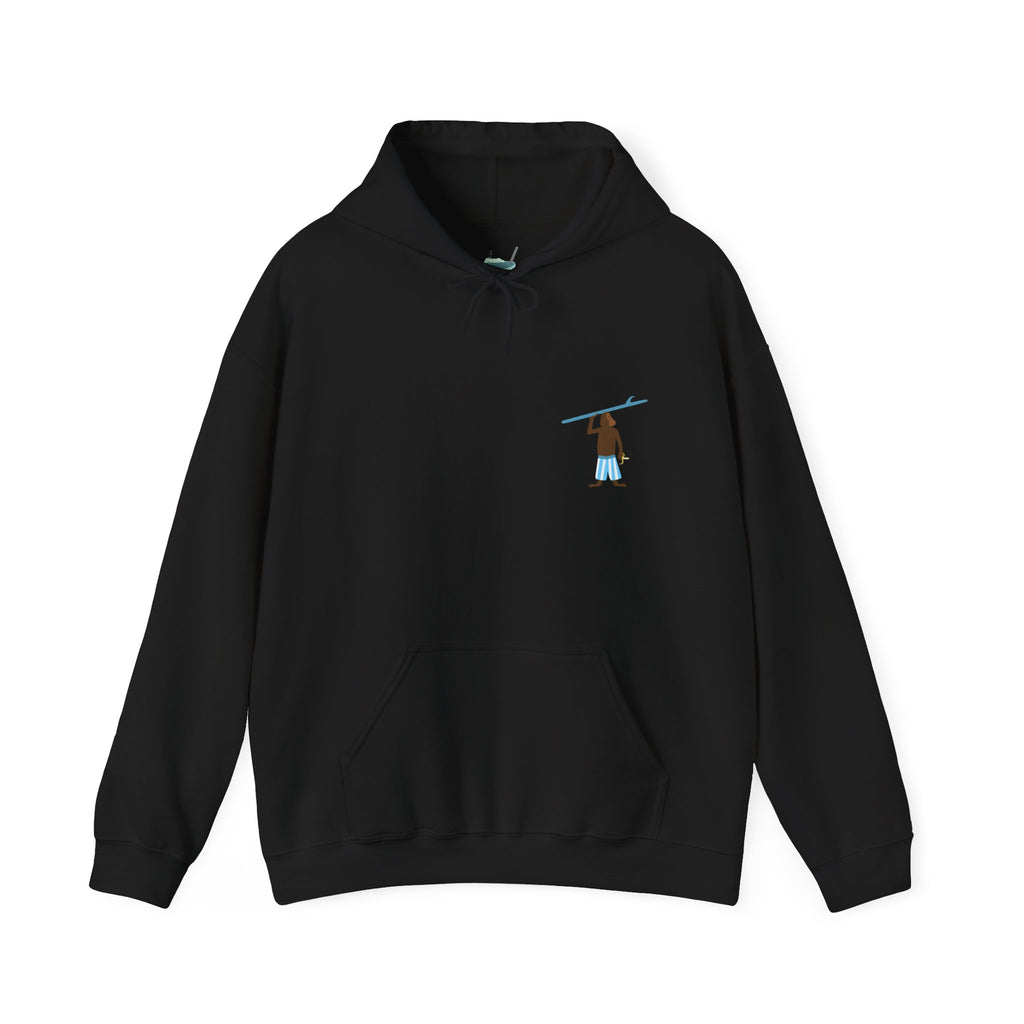 Monkey Carrying Longboard Hoodie