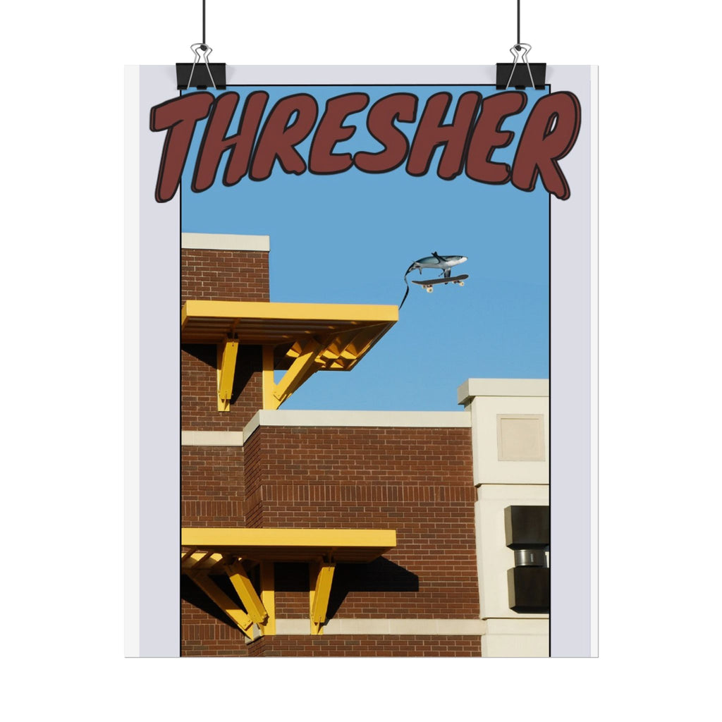 Rolled Poster — 'Thresher' Urban Architecture Print